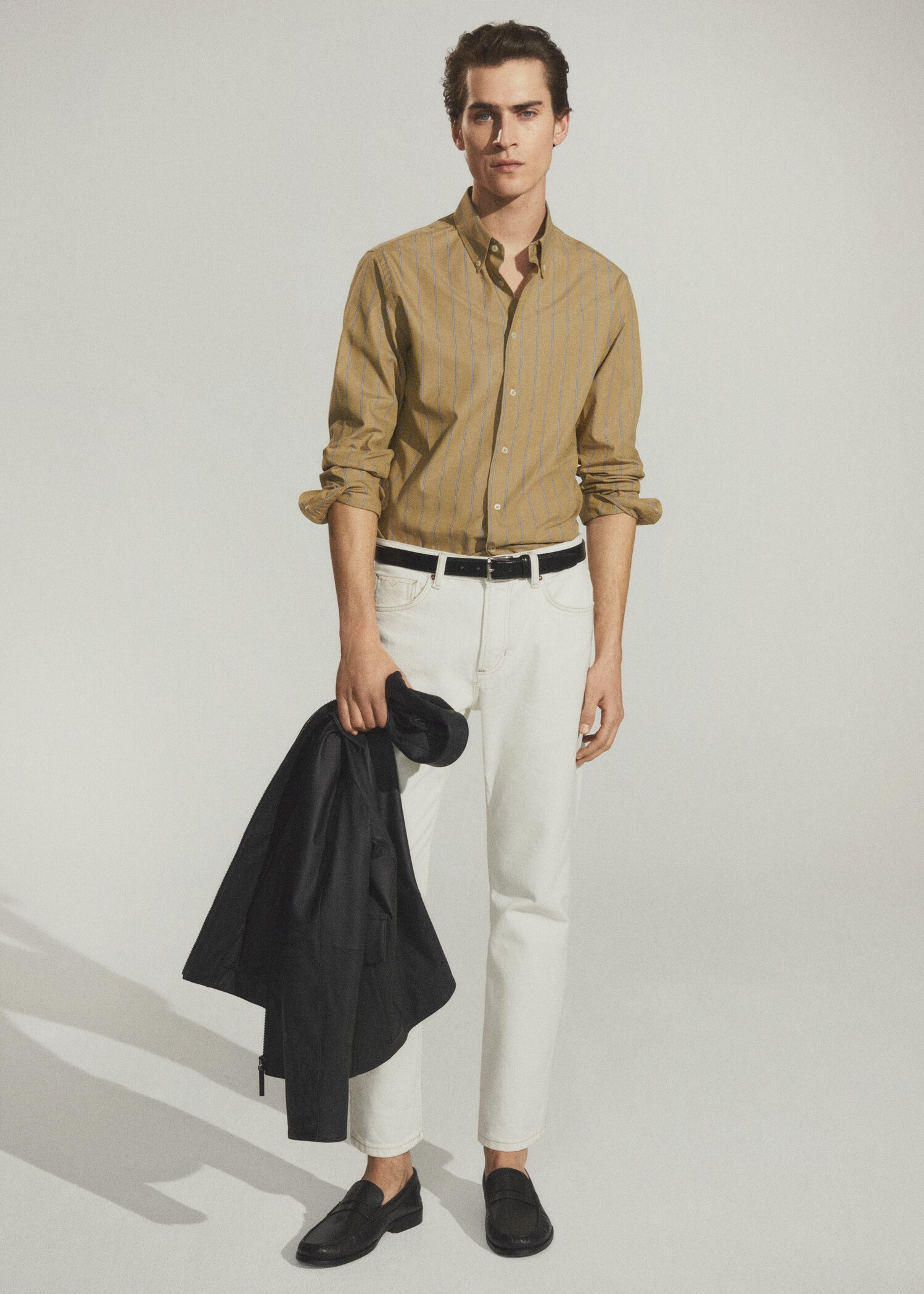 Camisa vestir cotó ratlles - Detall de l'article 5