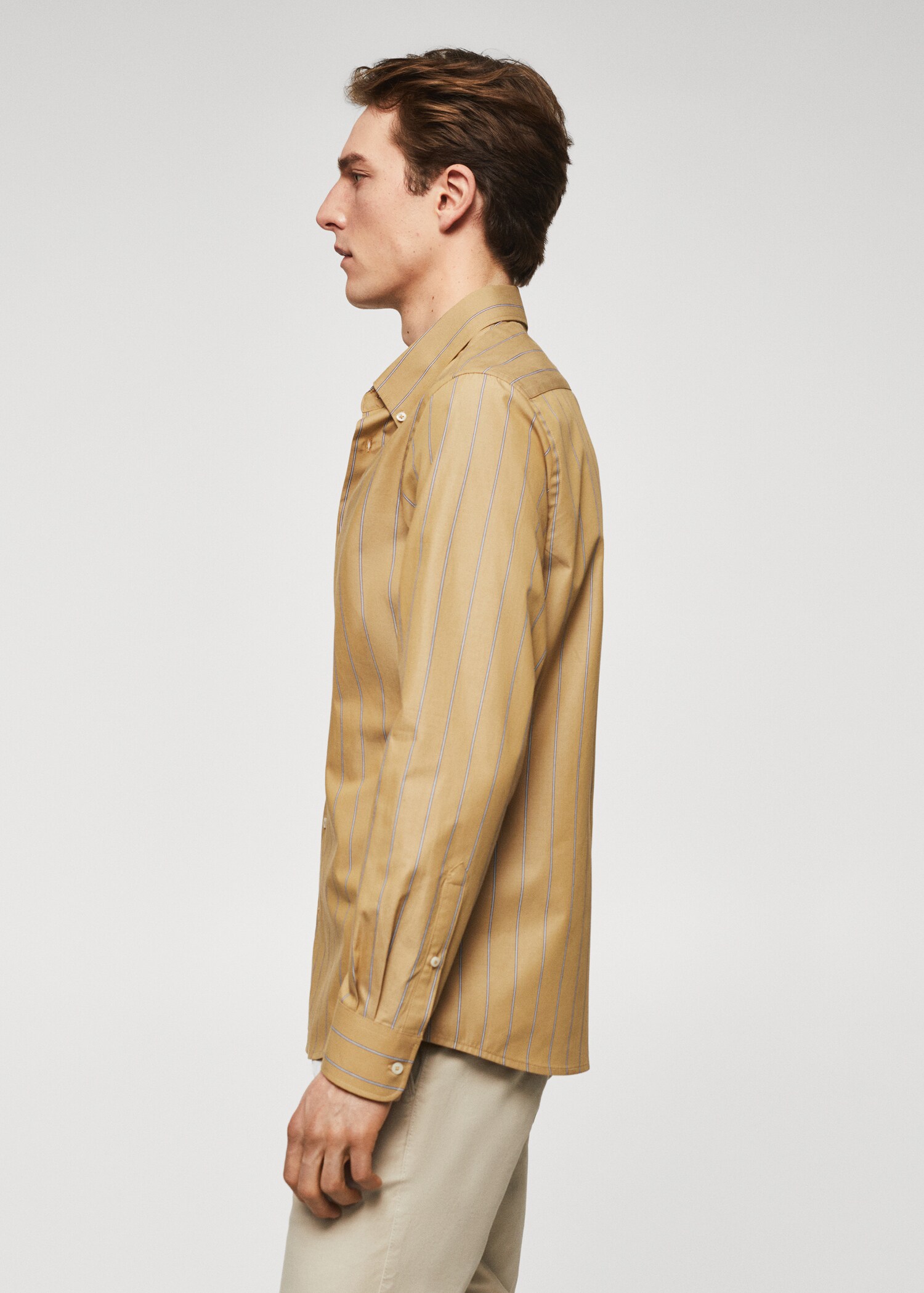 Camisa vestir cotó ratlles - Detall de l'article 6