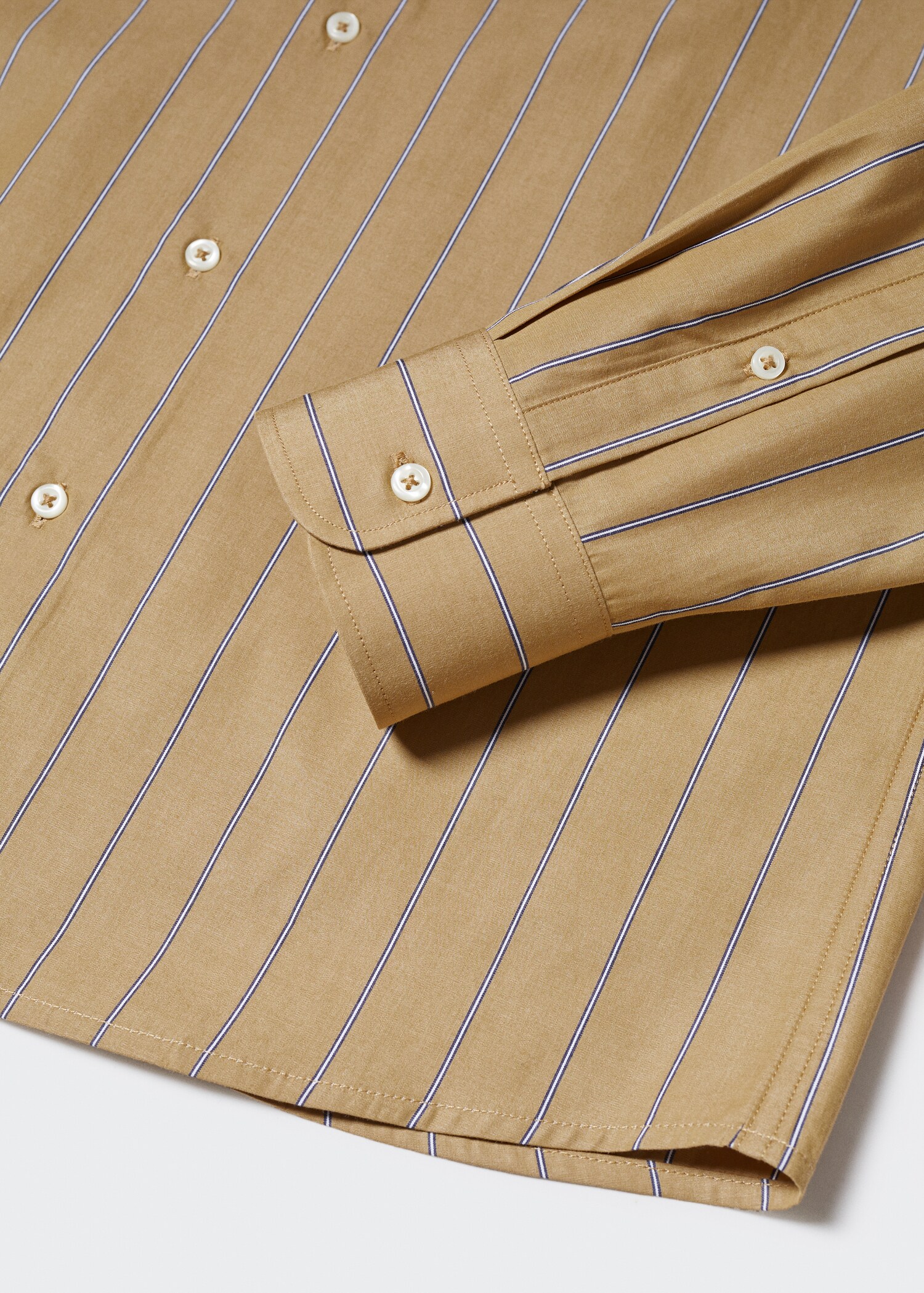 Camisa vestir cotó ratlles - Detall de l'article 8