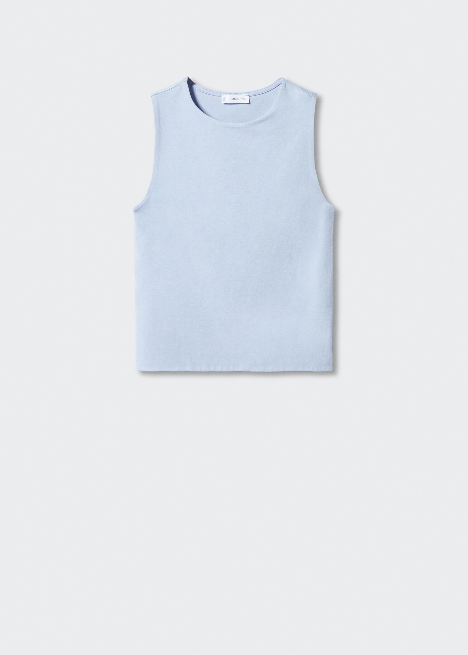 Wide strap t-shirt - Article without model