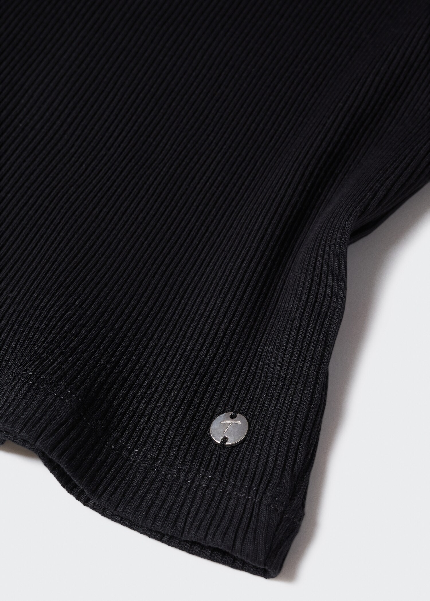 Lace detail t-shirt - Details of the article 8