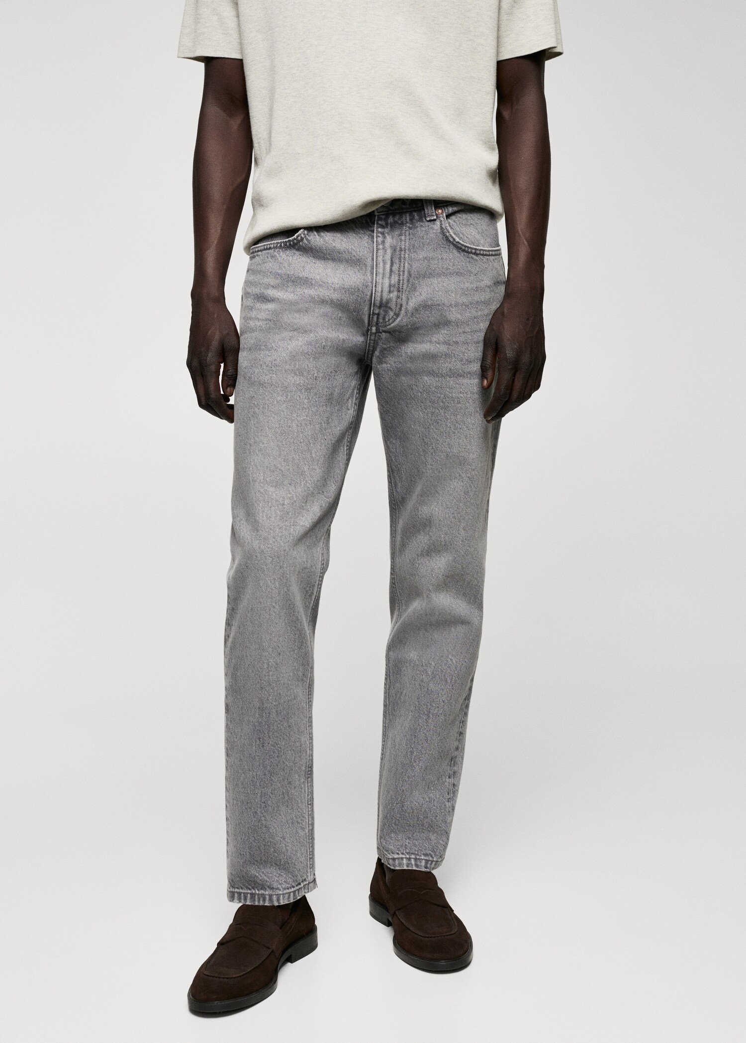Jeans Bob straight-fit - Plano medio