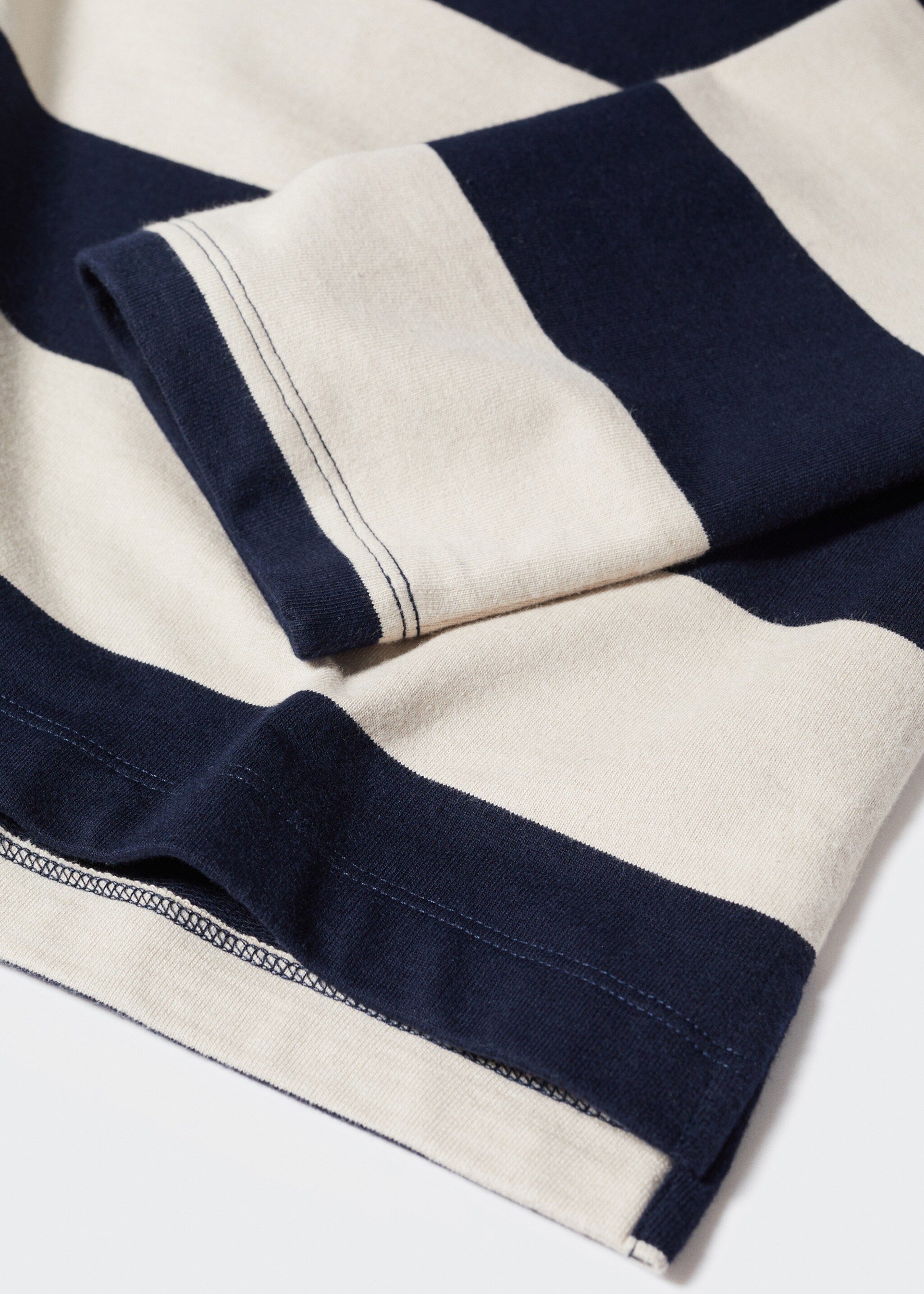 Gestreiftes Baumwoll-Sweatshirt - Detail des Artikels 8