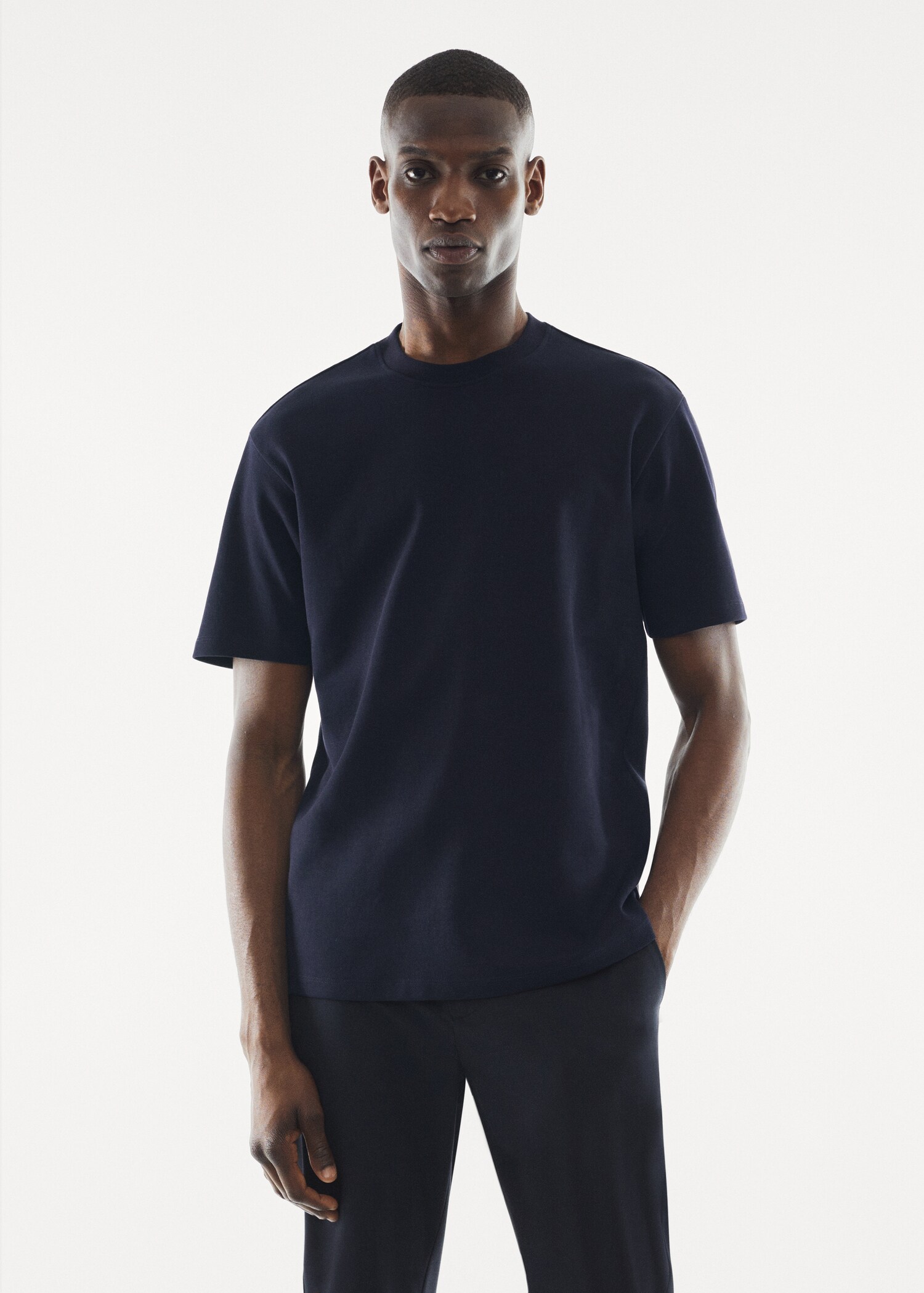 Breathable cotton t-shirt - Medium plane