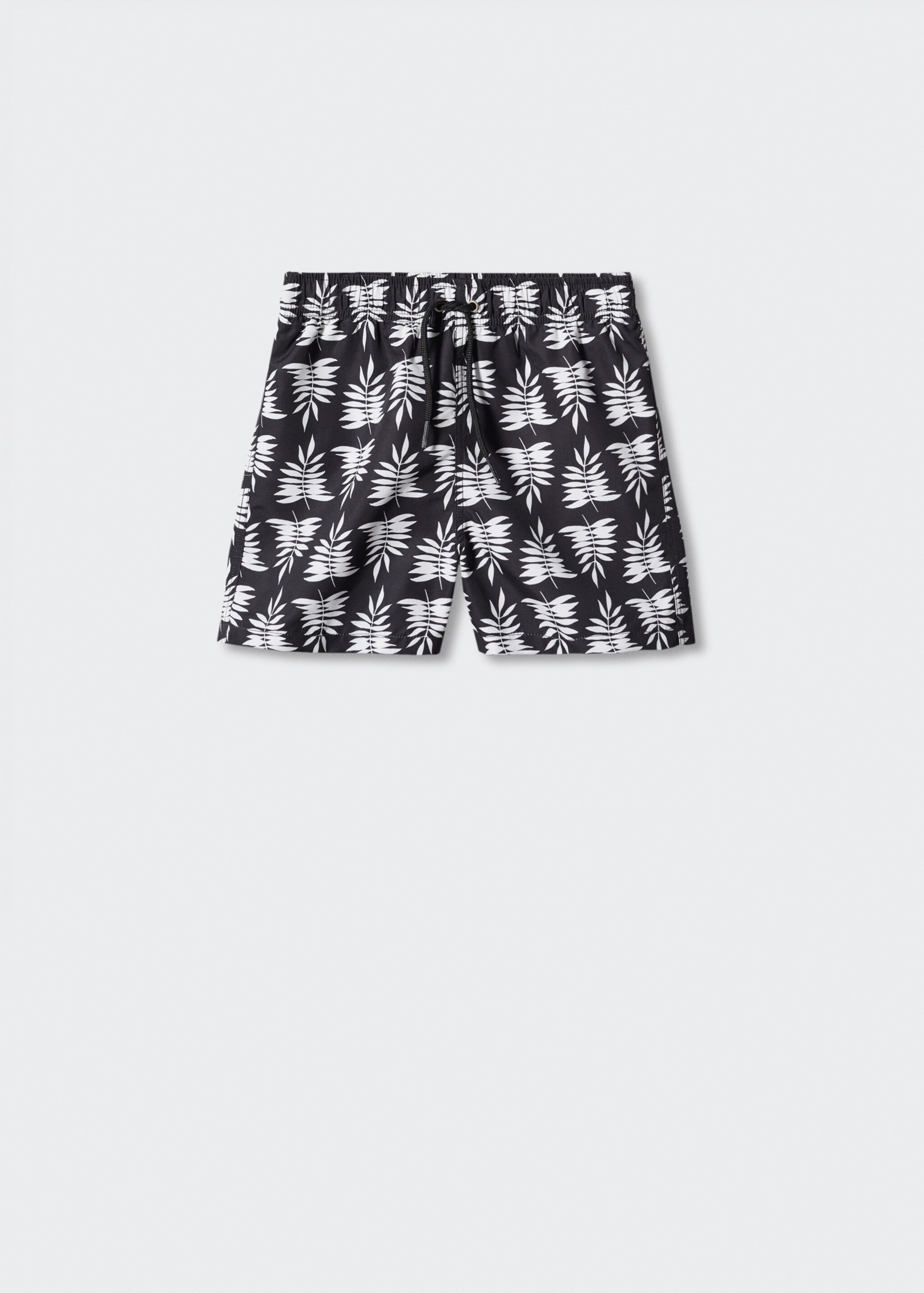 Badehose mit Blattmuster - Artikel ohne Model