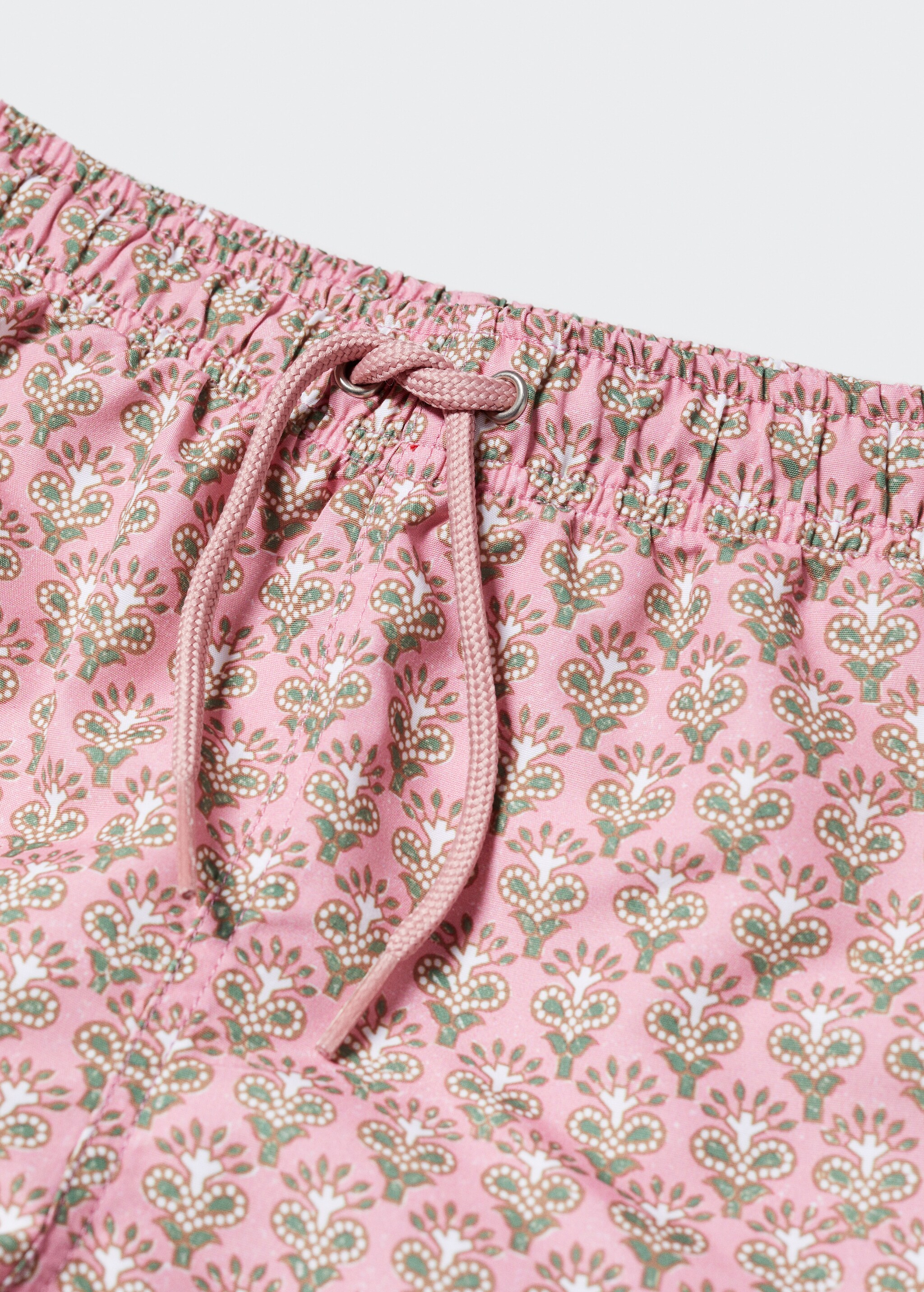 Flower micro-printed swimsuit - Details of the article 8
