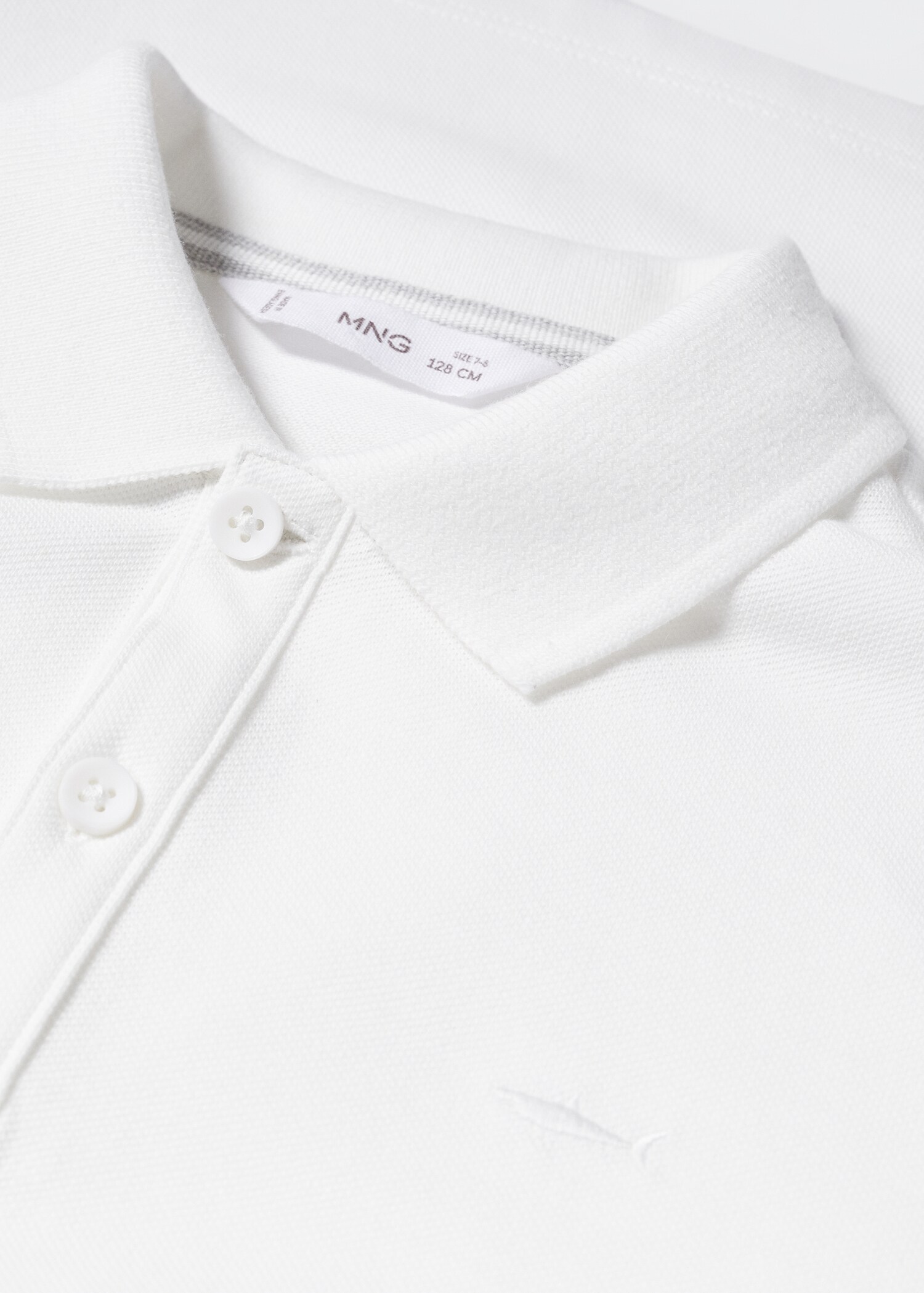 100% katoenen poloshirt - Detail van het artikel 8
