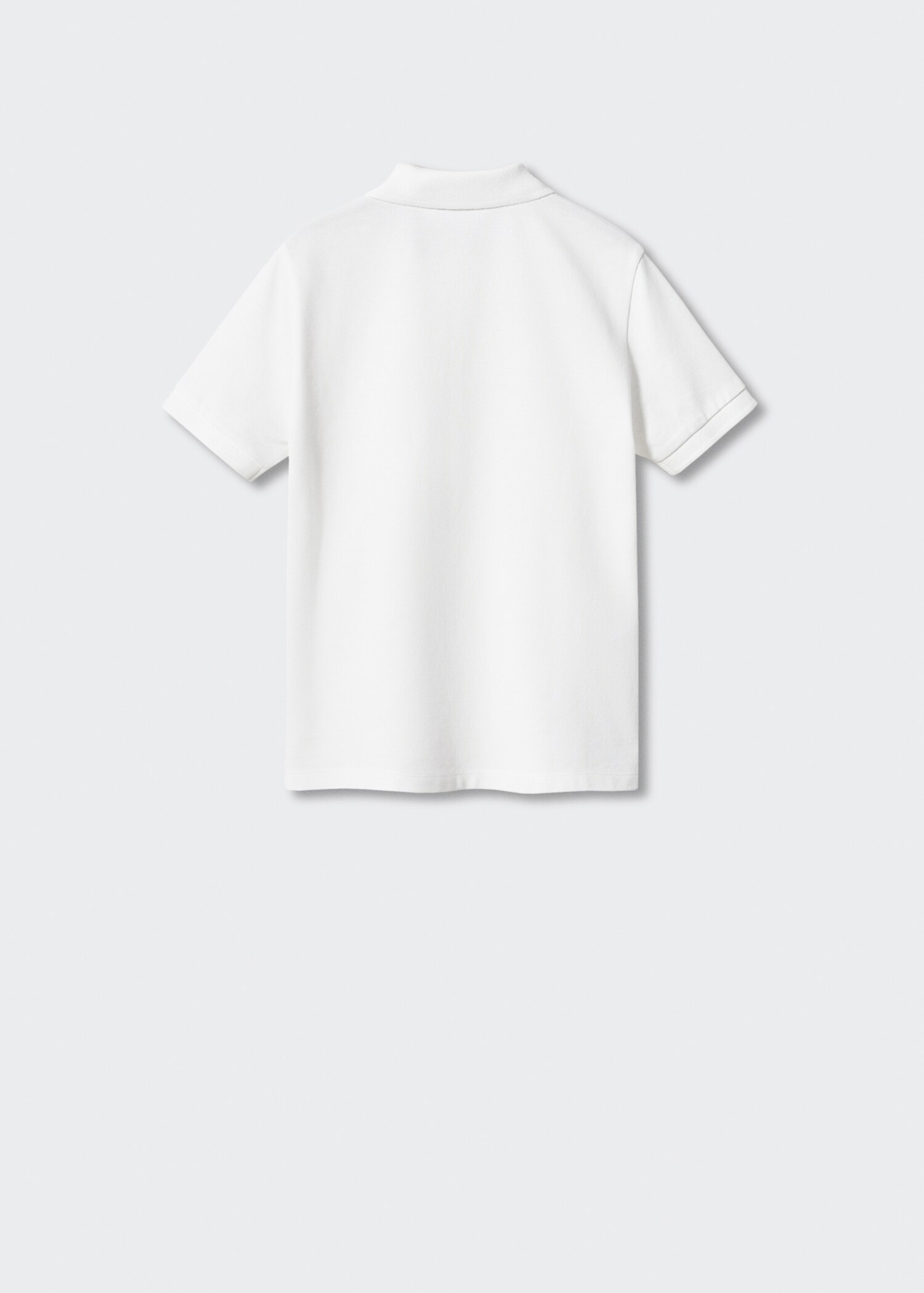 100% katoenen poloshirt - Achterkant van het artikel