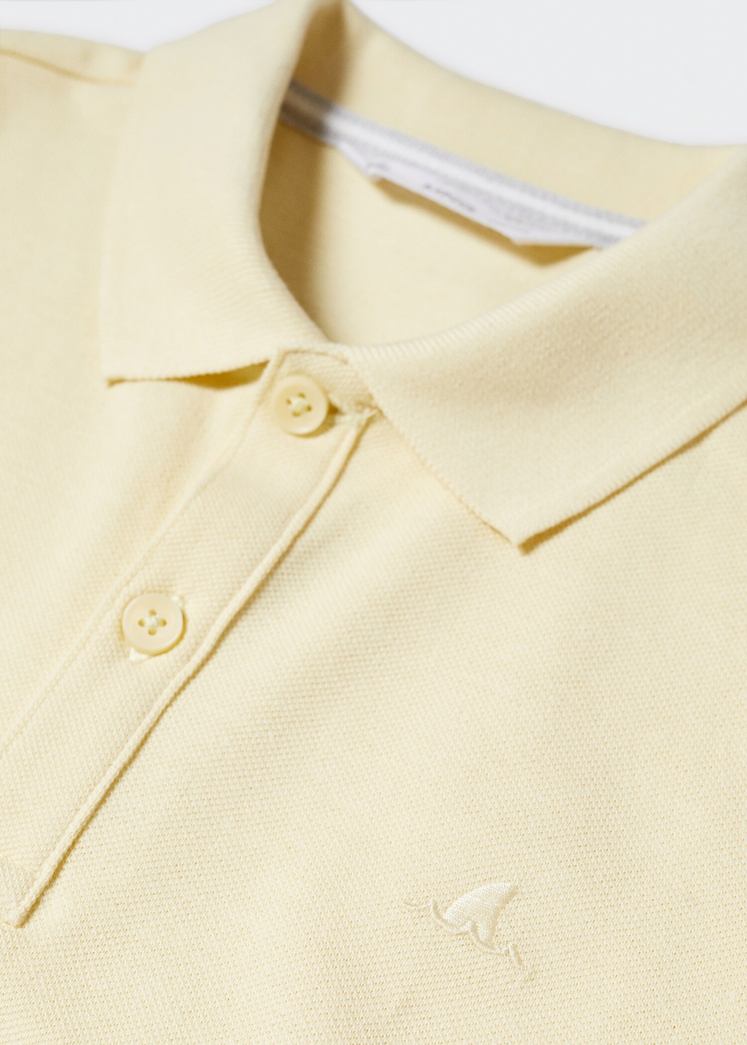 100% katoenen poloshirt - Detail van het artikel 8