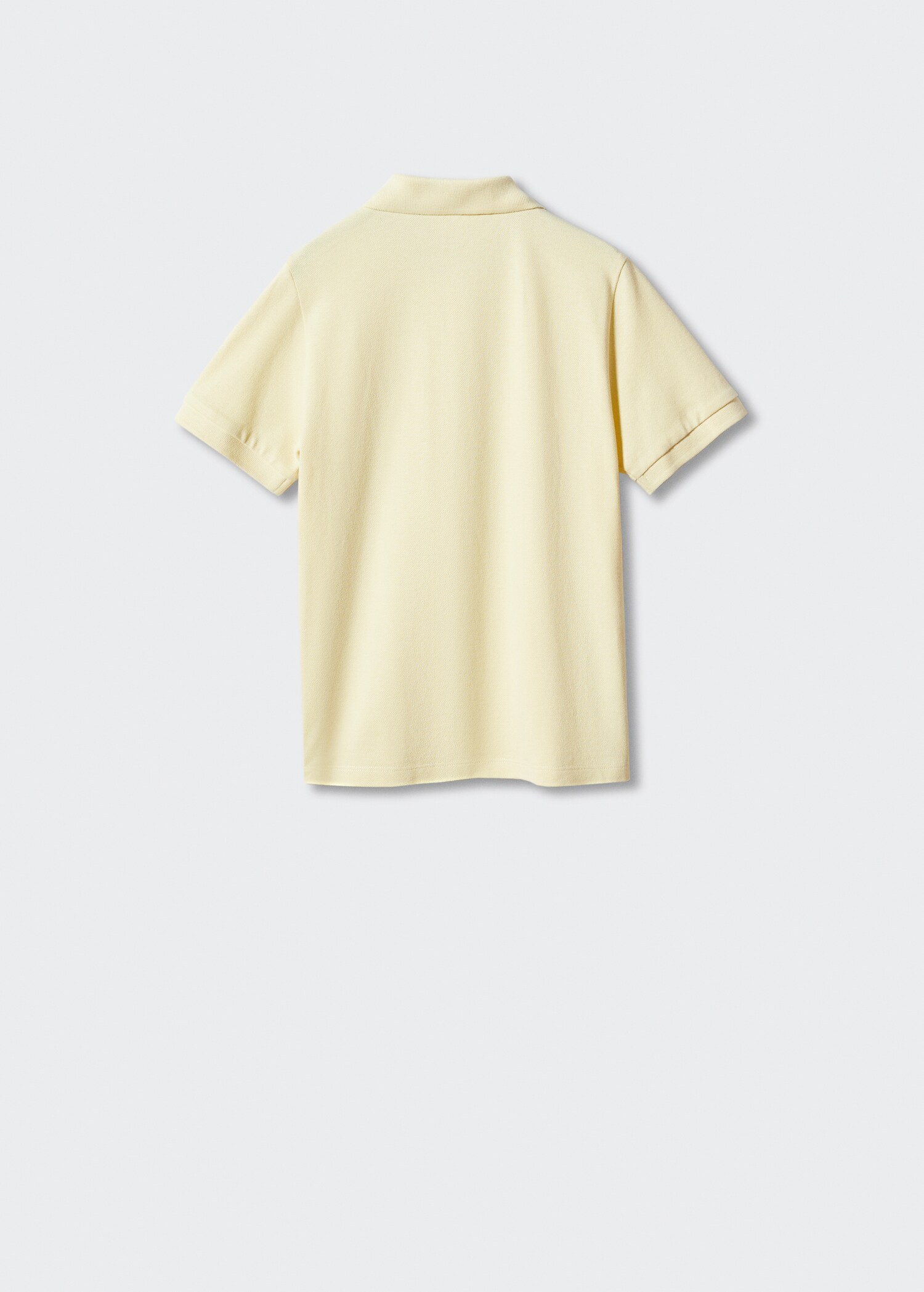 100% katoenen poloshirt - Achterkant van het artikel