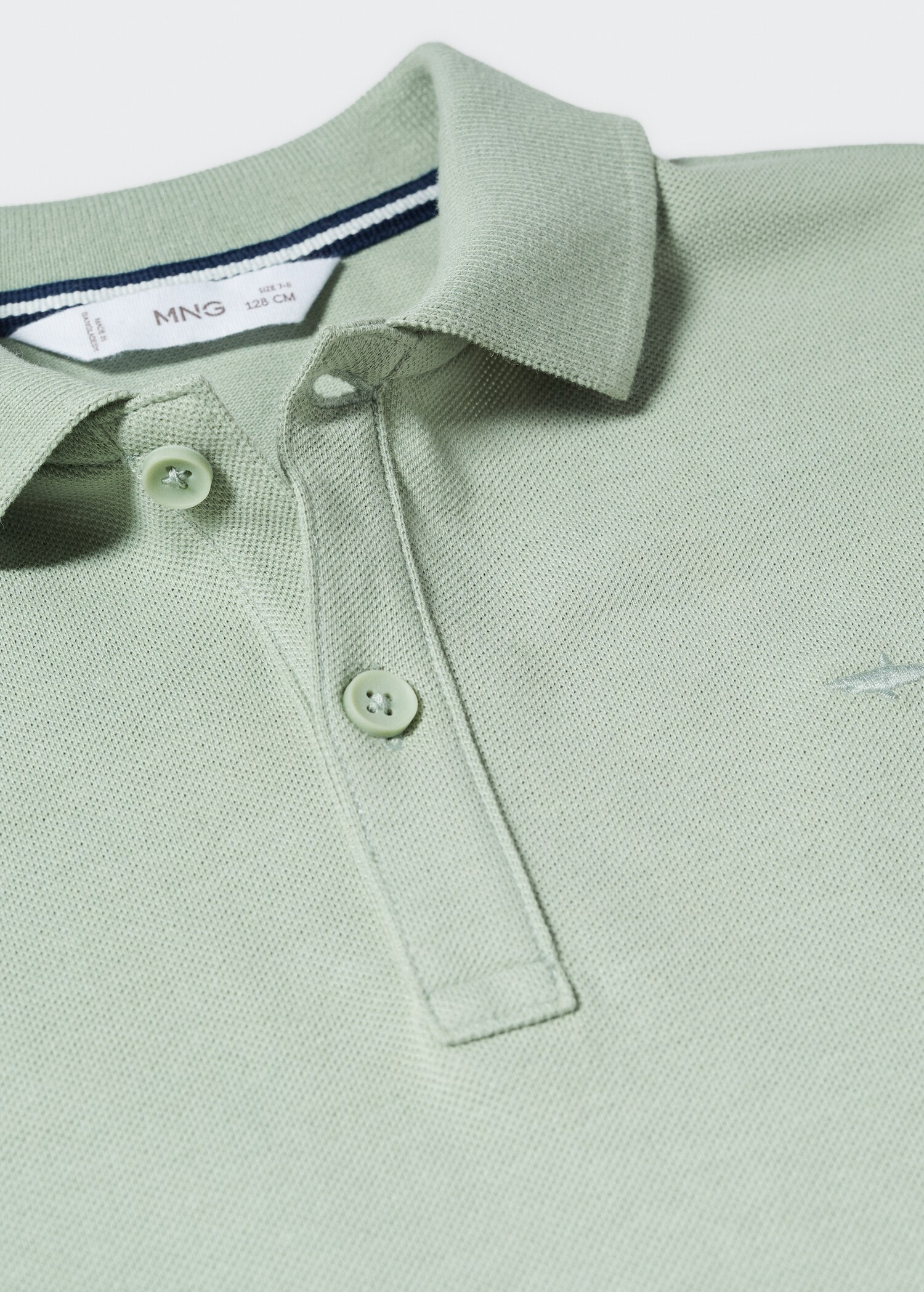 100% katoenen poloshirt - Detail van het artikel 8