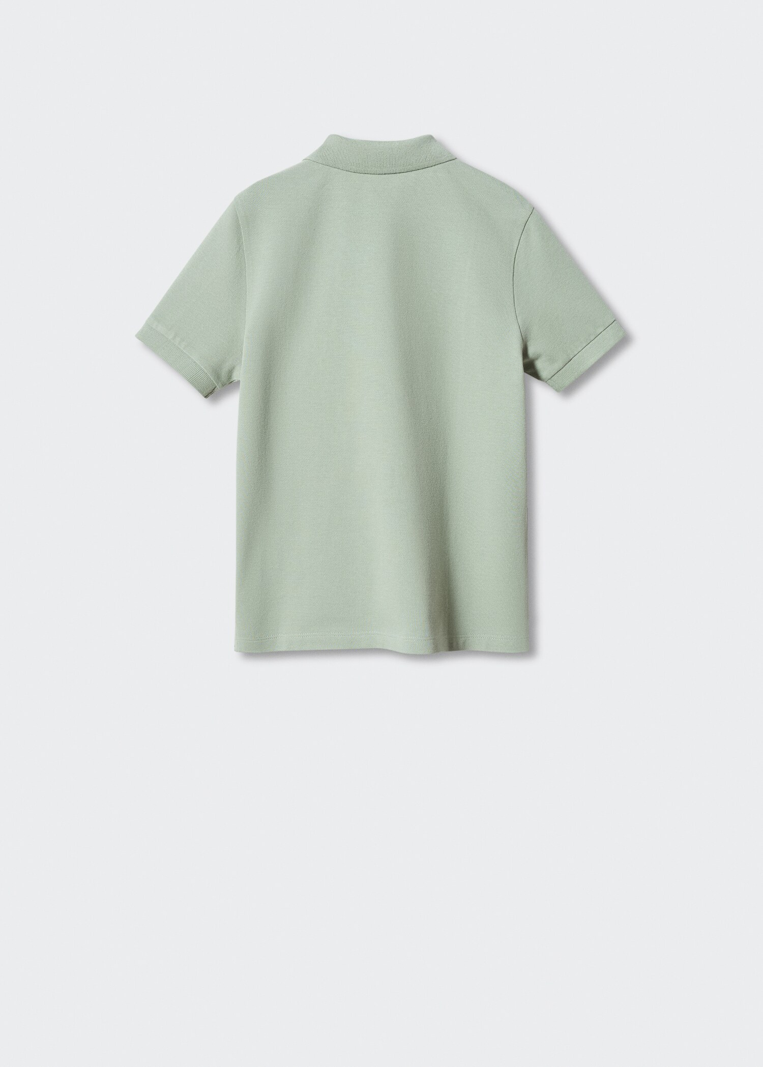 100% katoenen poloshirt - Achterkant van het artikel