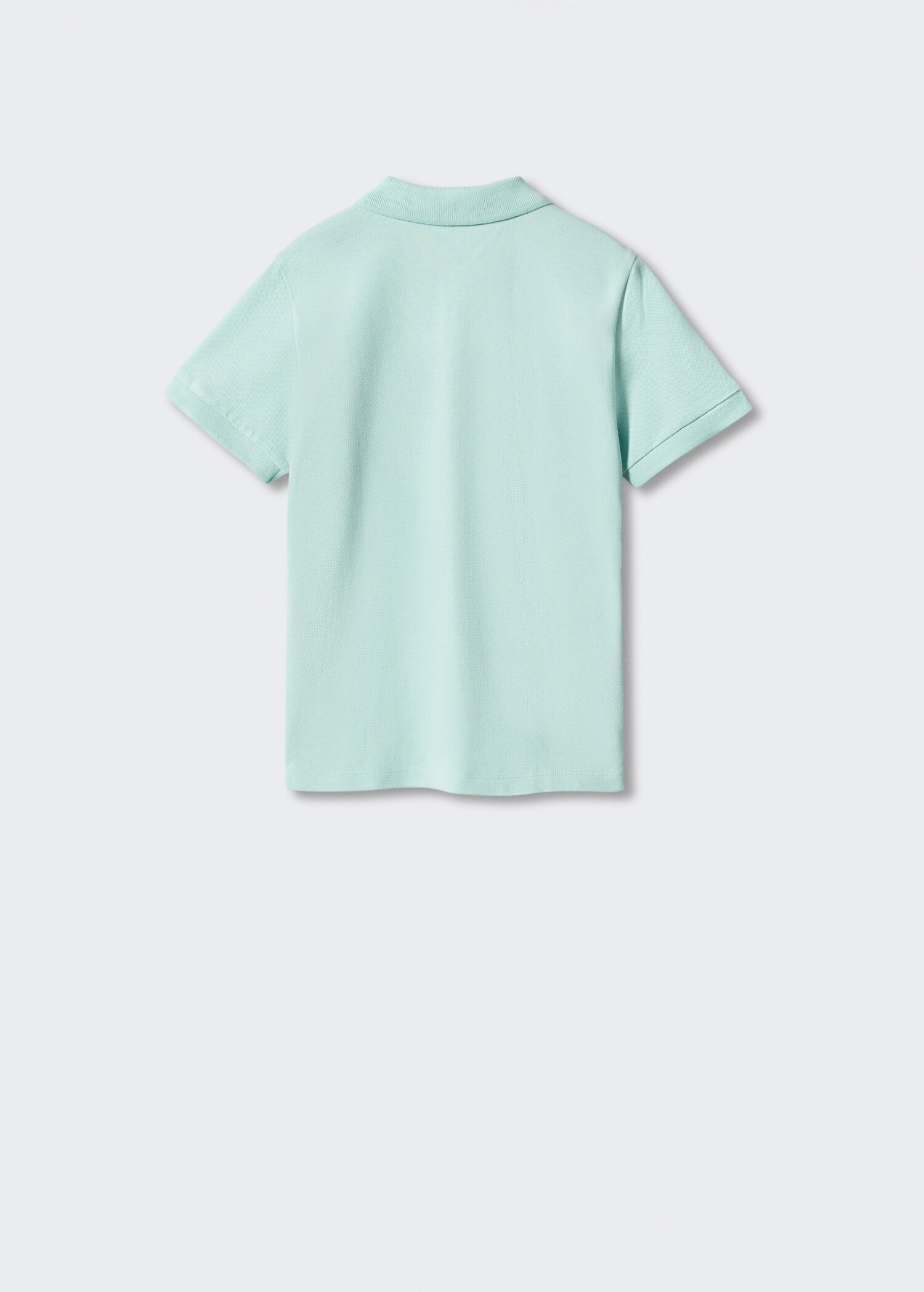 100% katoenen poloshirt - Achterkant van het artikel