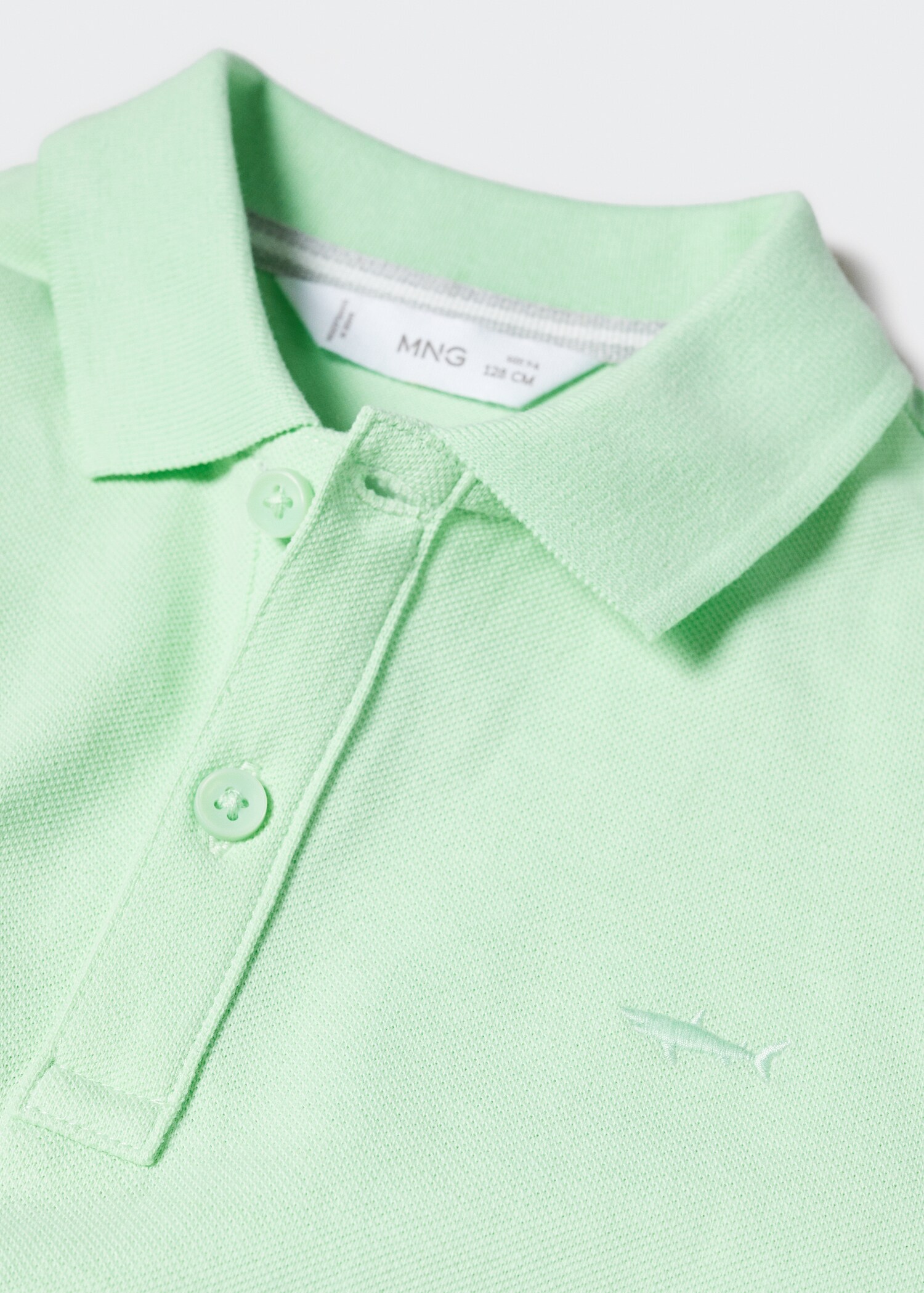 100% katoenen poloshirt - Detail van het artikel 8