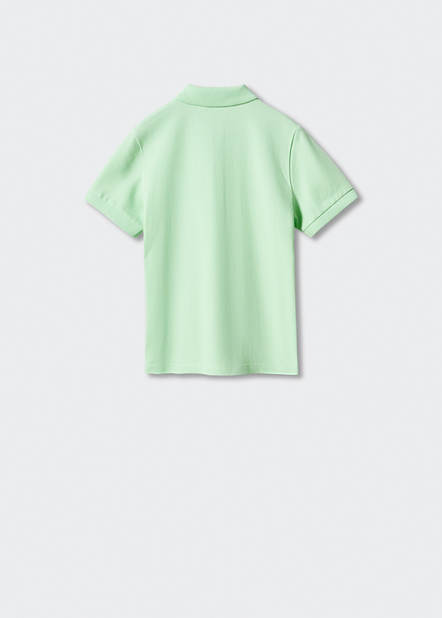 100% katoenen poloshirt - Achterkant van het artikel