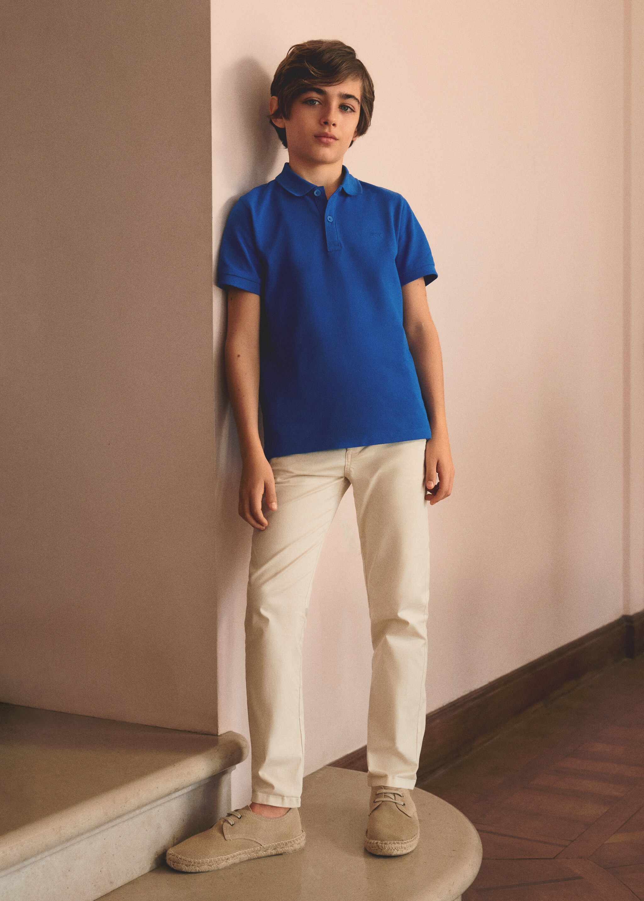 100% cotton polo shirt - Details of the article 5