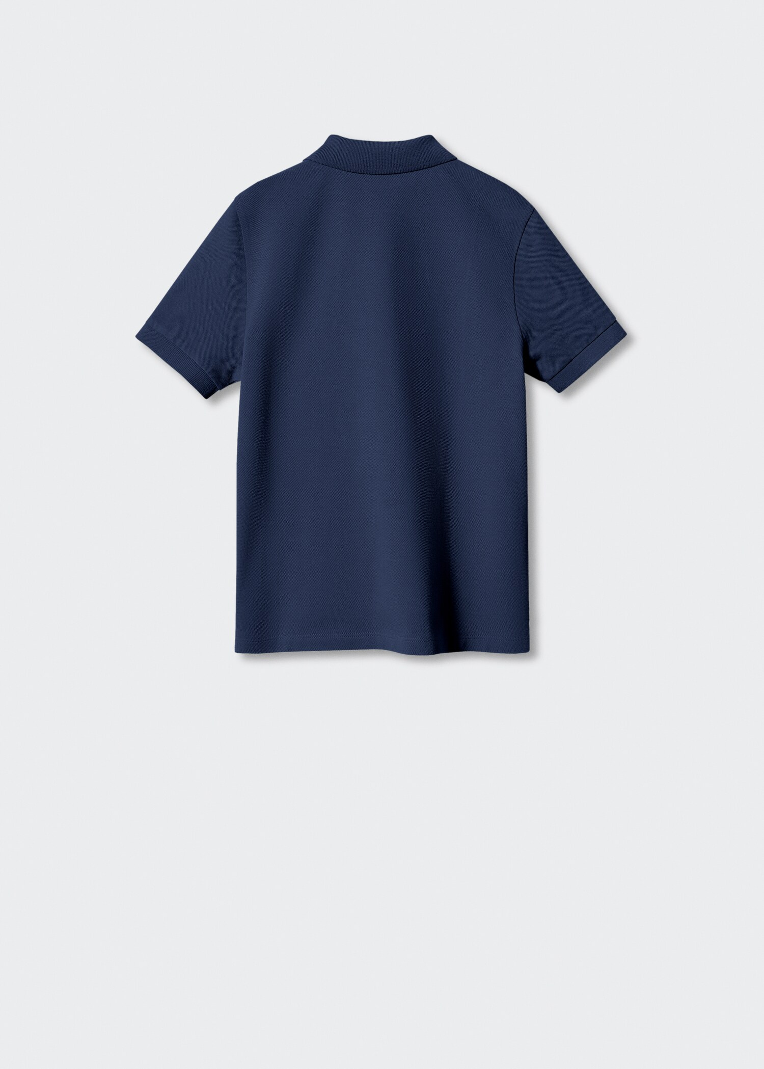 100% katoenen poloshirt - Achterkant van het artikel