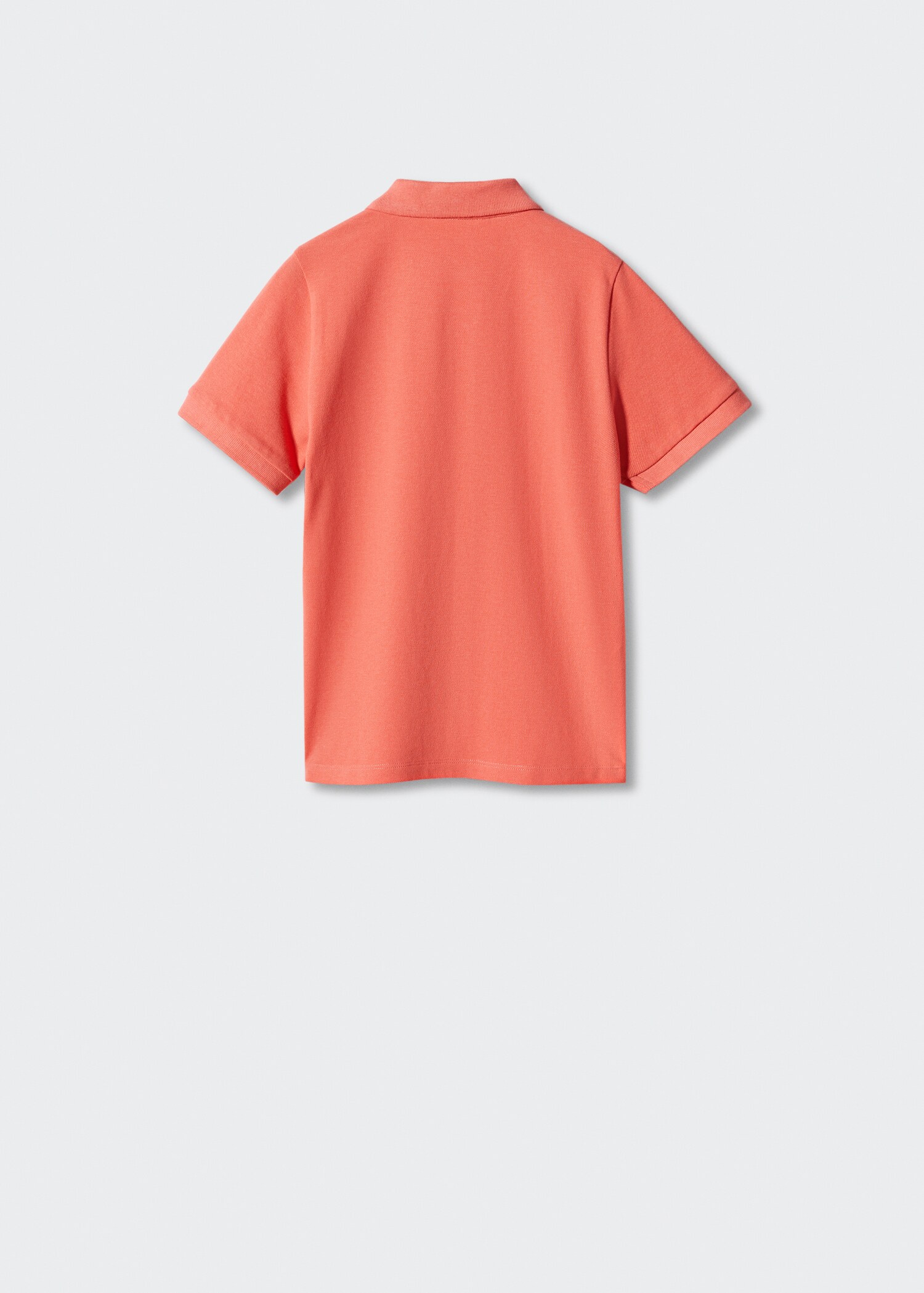 100% katoenen poloshirt - Achterkant van het artikel