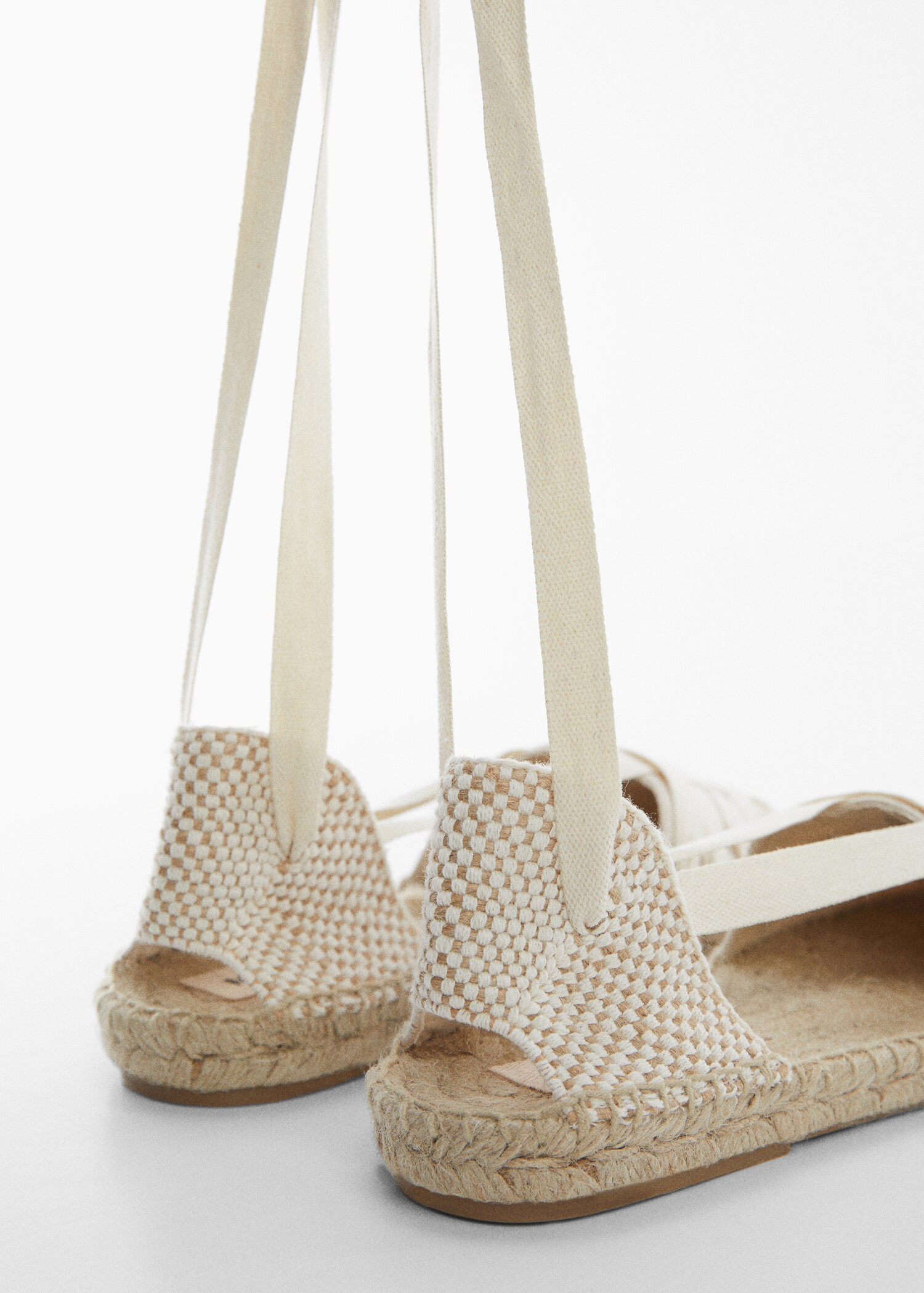 Espadrille ties - Details of the article 1