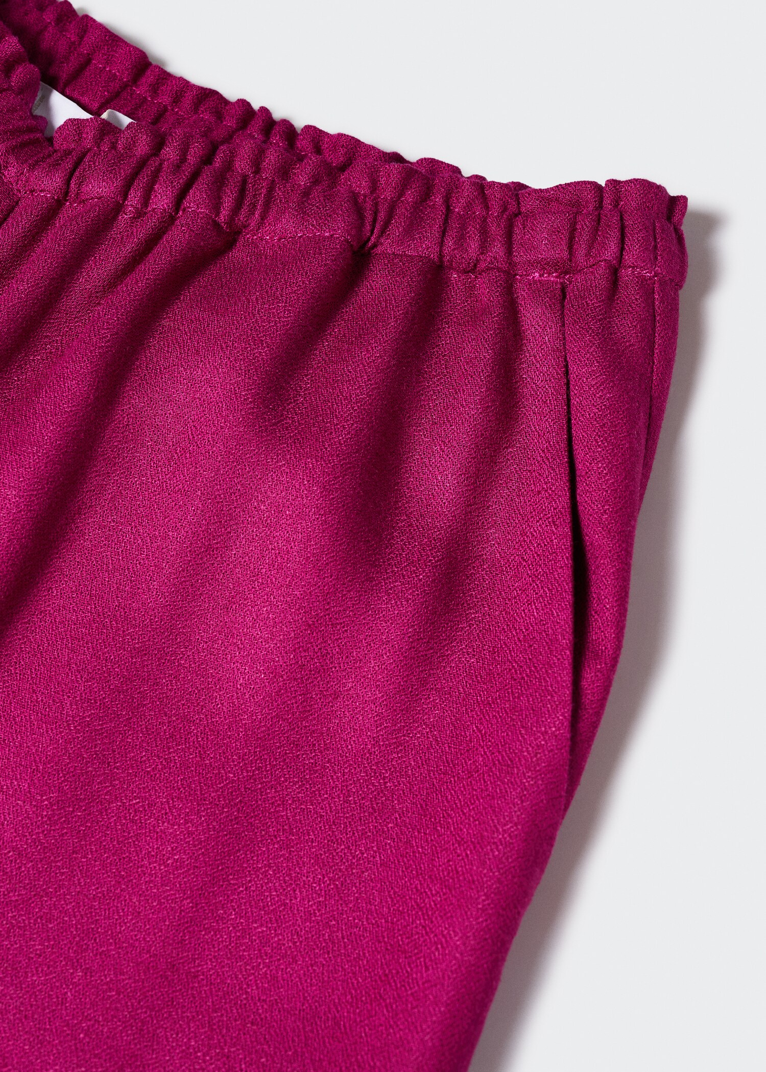 Pantalons setinats cintura elàstica - Detall de l'article 8