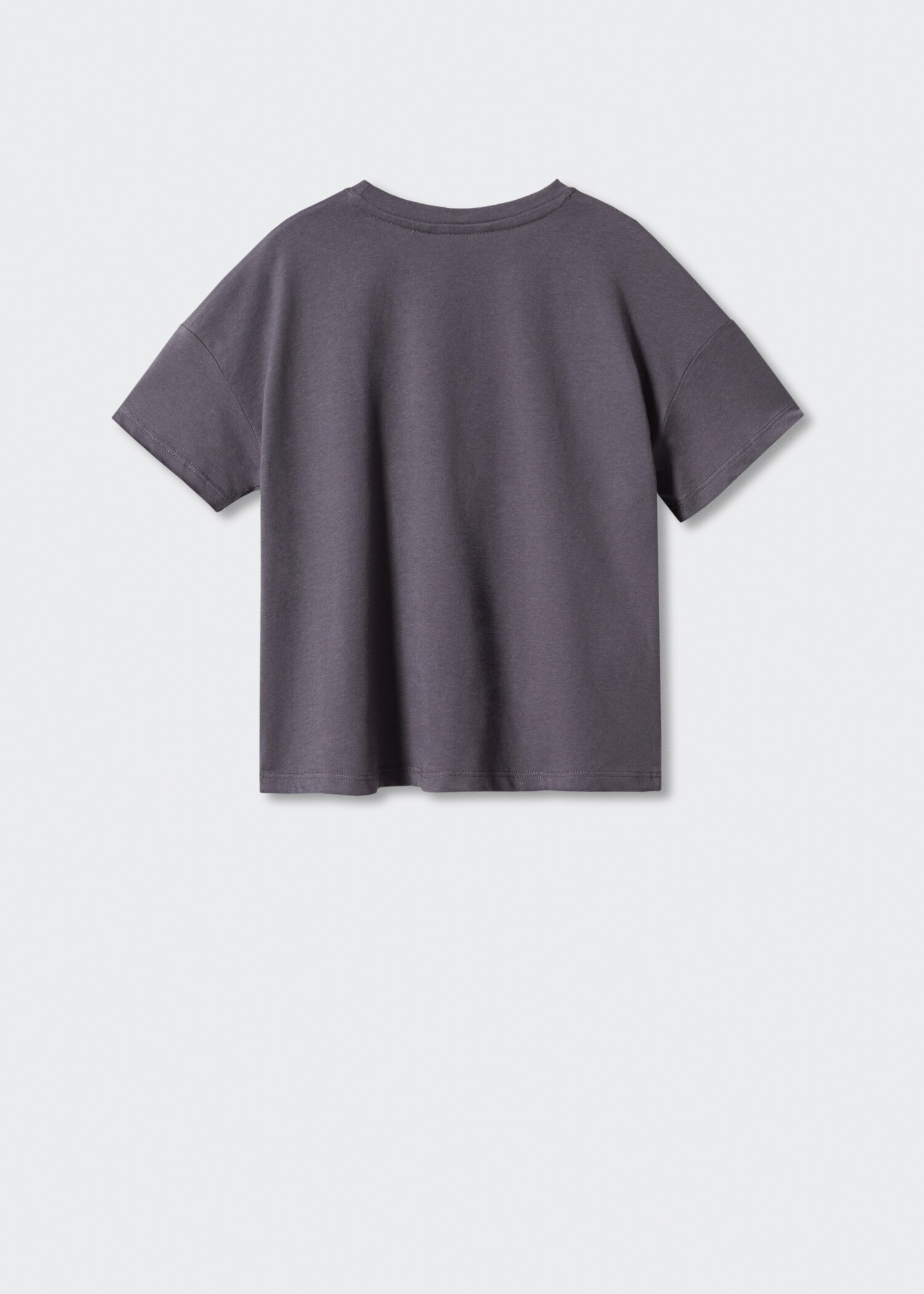 Embossed flowers t-shirt - Reverse of the article