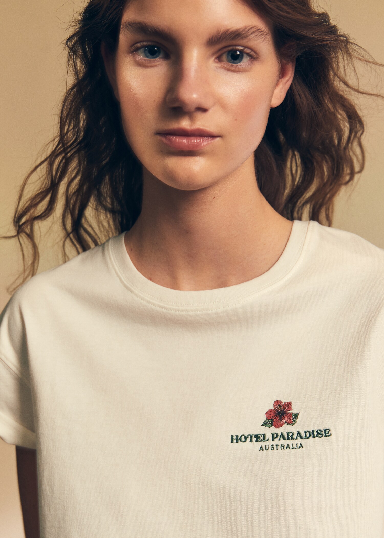 Printed cotton-blend T-shirt - Details of the article 5