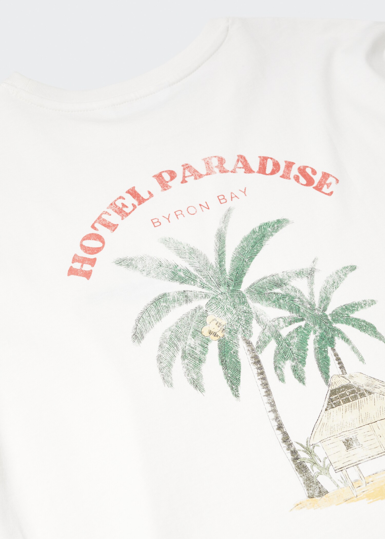 Printed cotton-blend T-shirt - Details of the article 8