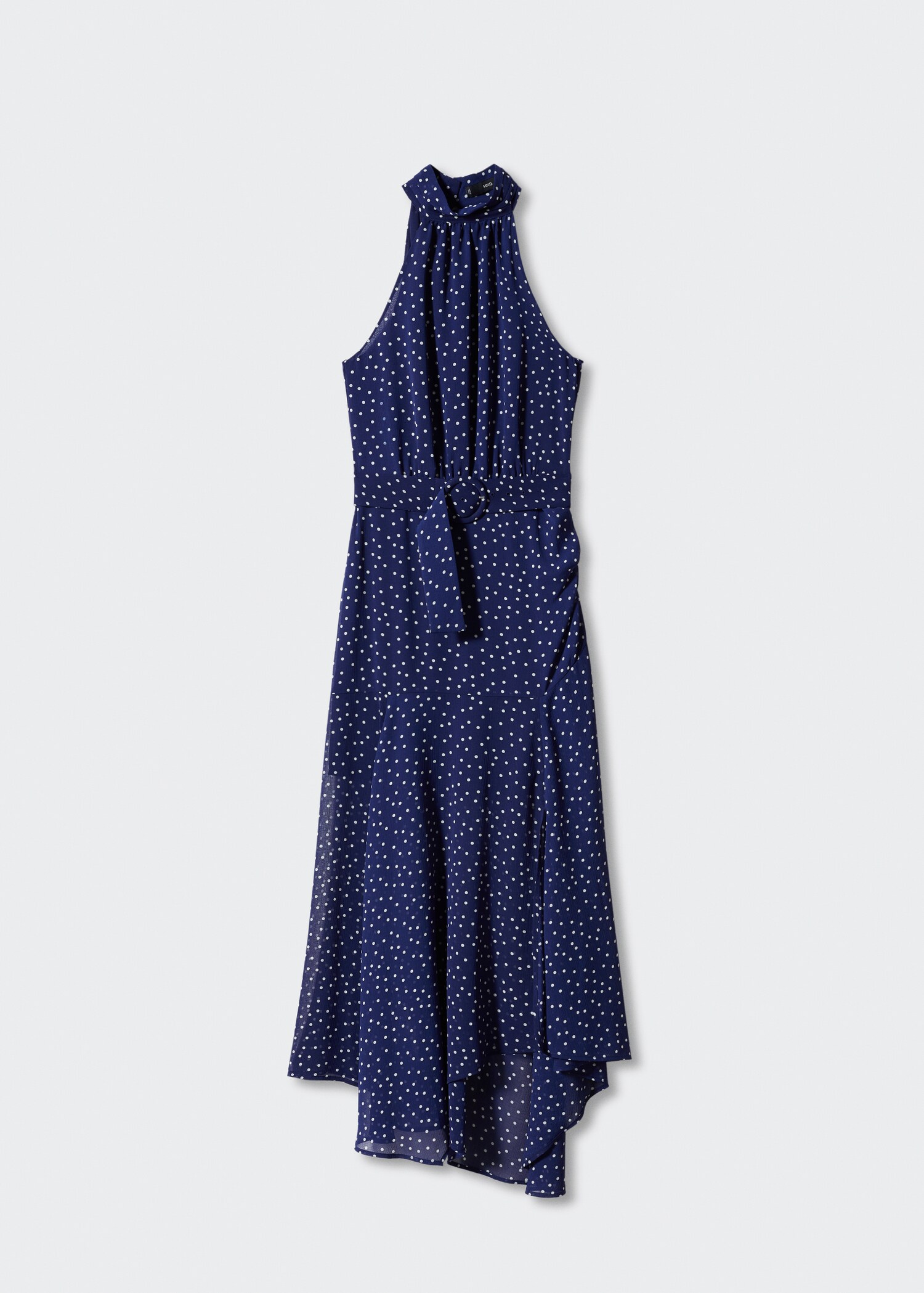 Vestido topos cuello halter - Artículo sin modelo