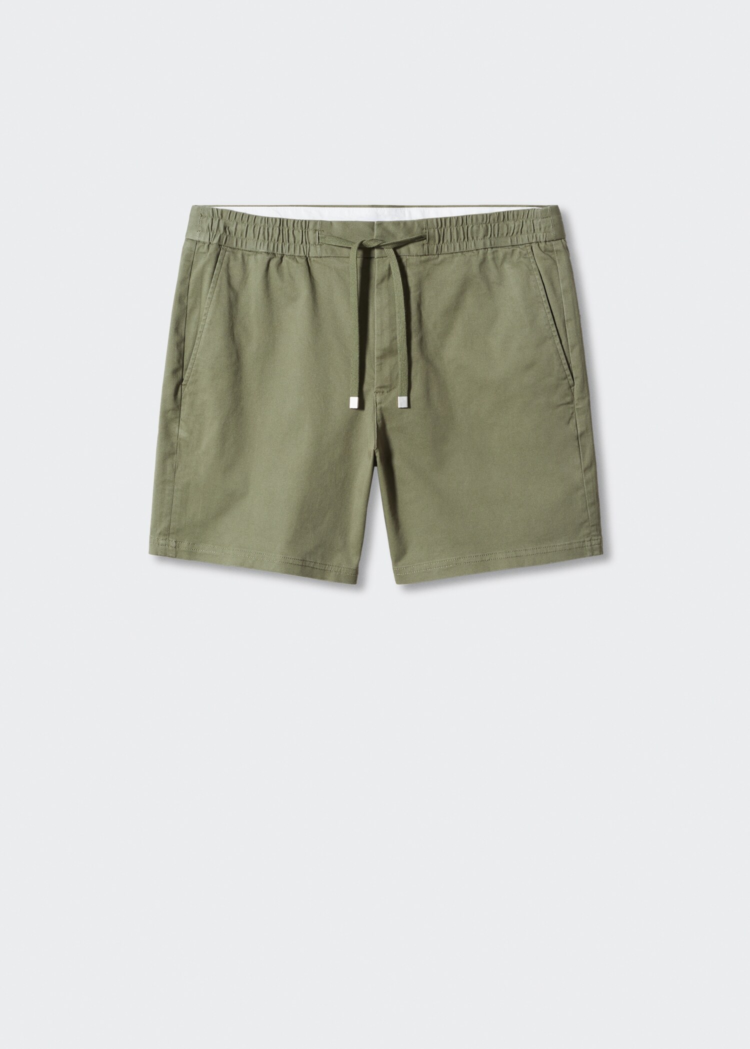 Cotton shorts with drawstring - Article without model