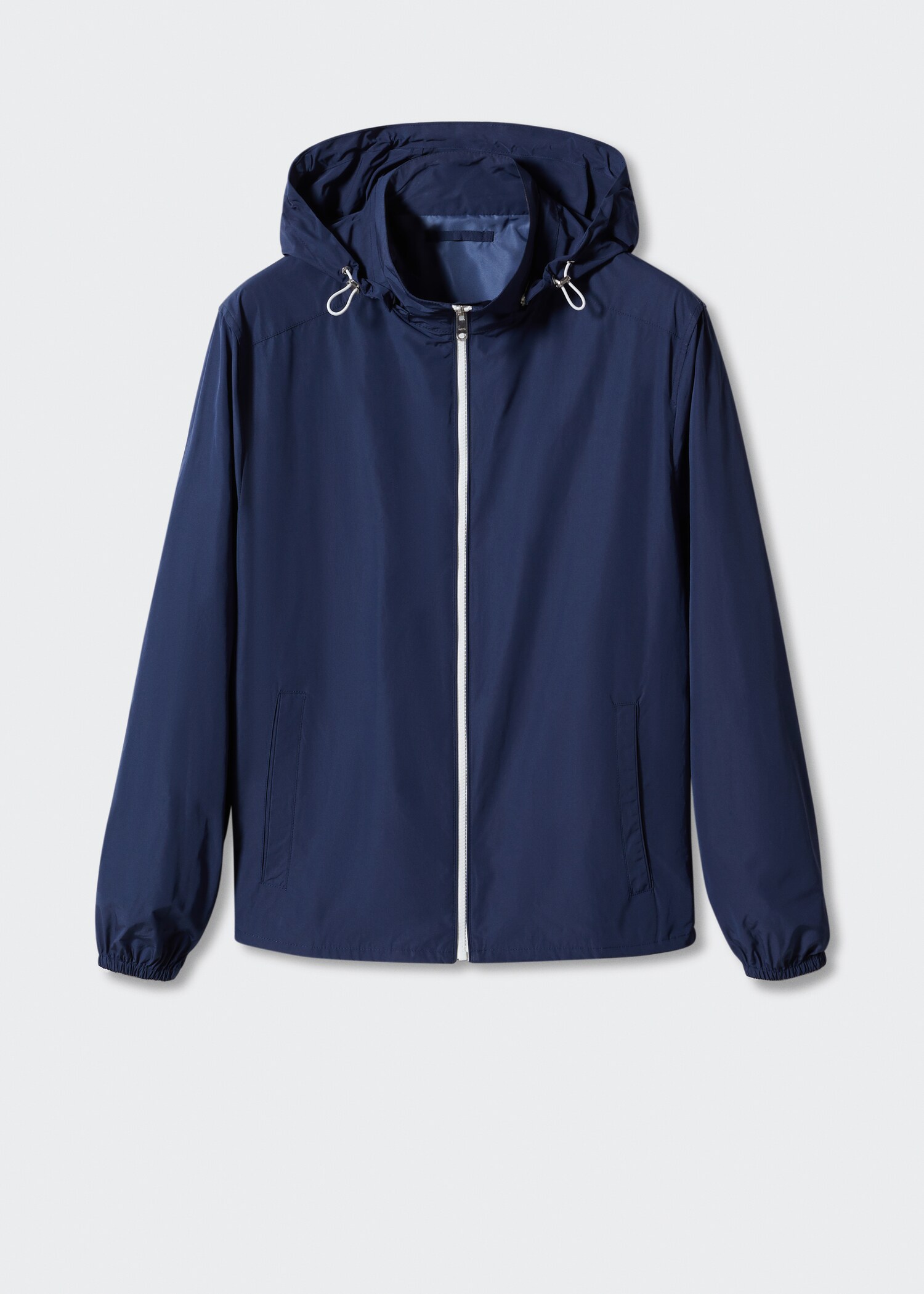 Water-repellent hooded jacket - Article without model