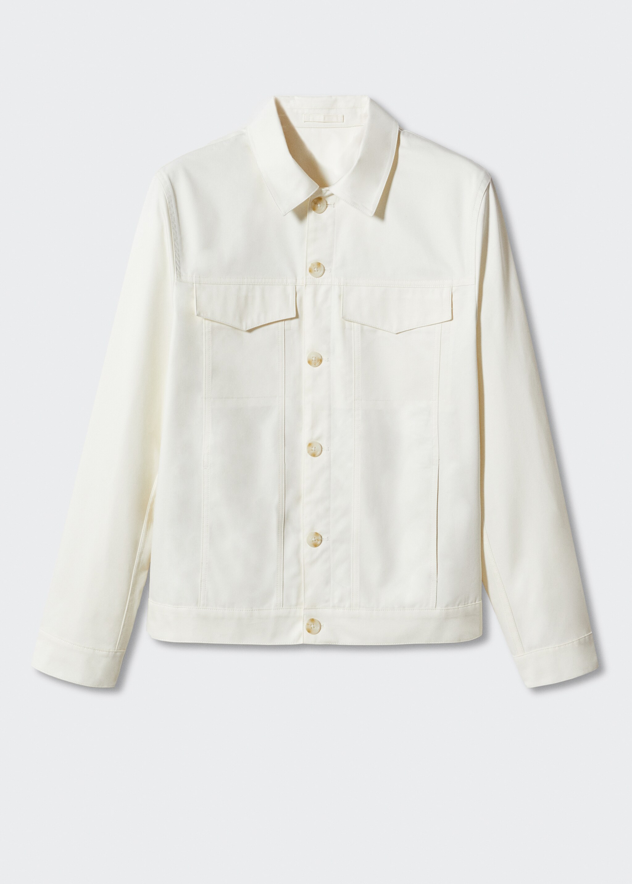 Baumwoll-Überhemd mit Taschen - Artikel ohne Model