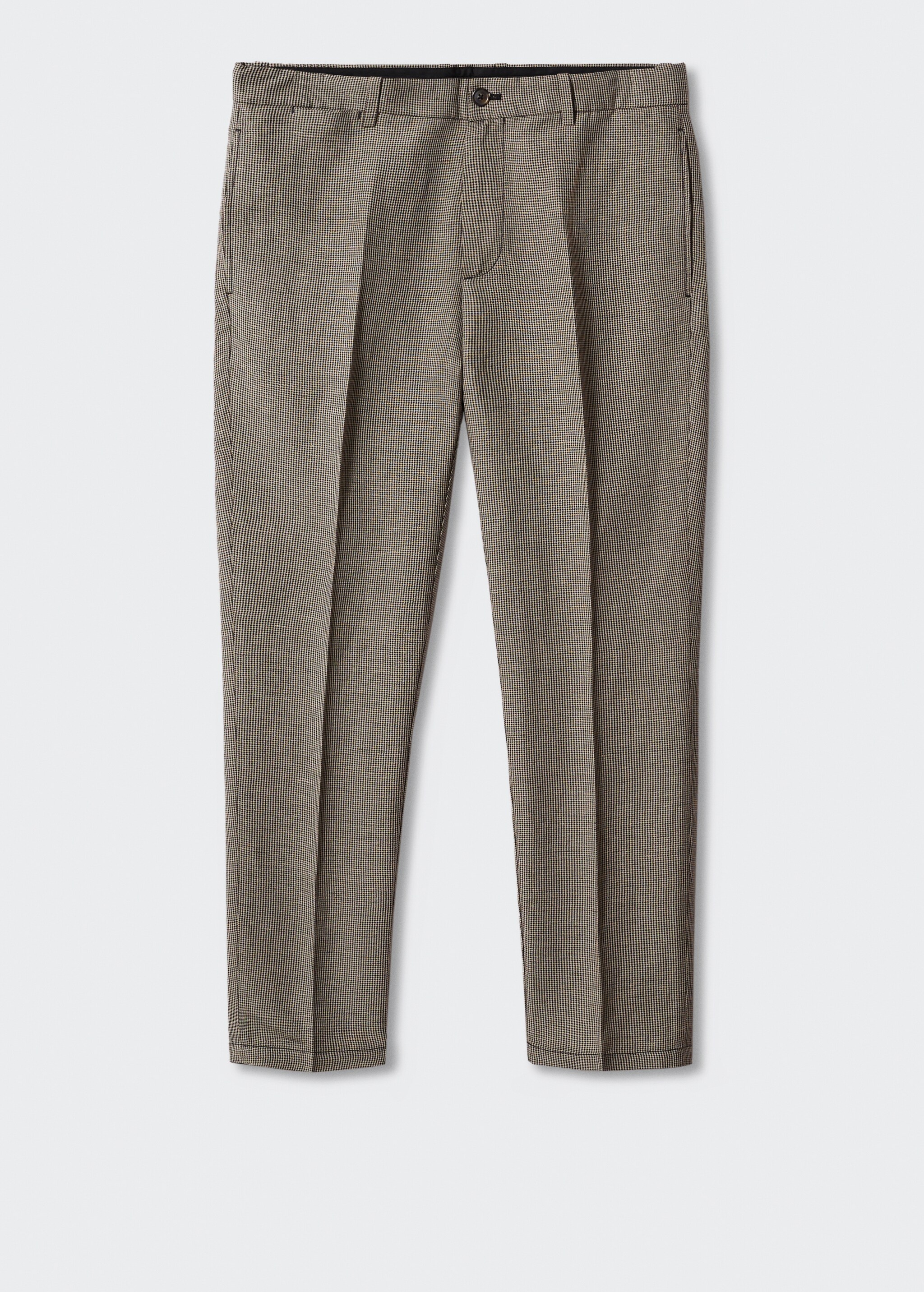 Slim fit linen trousers - Article without model