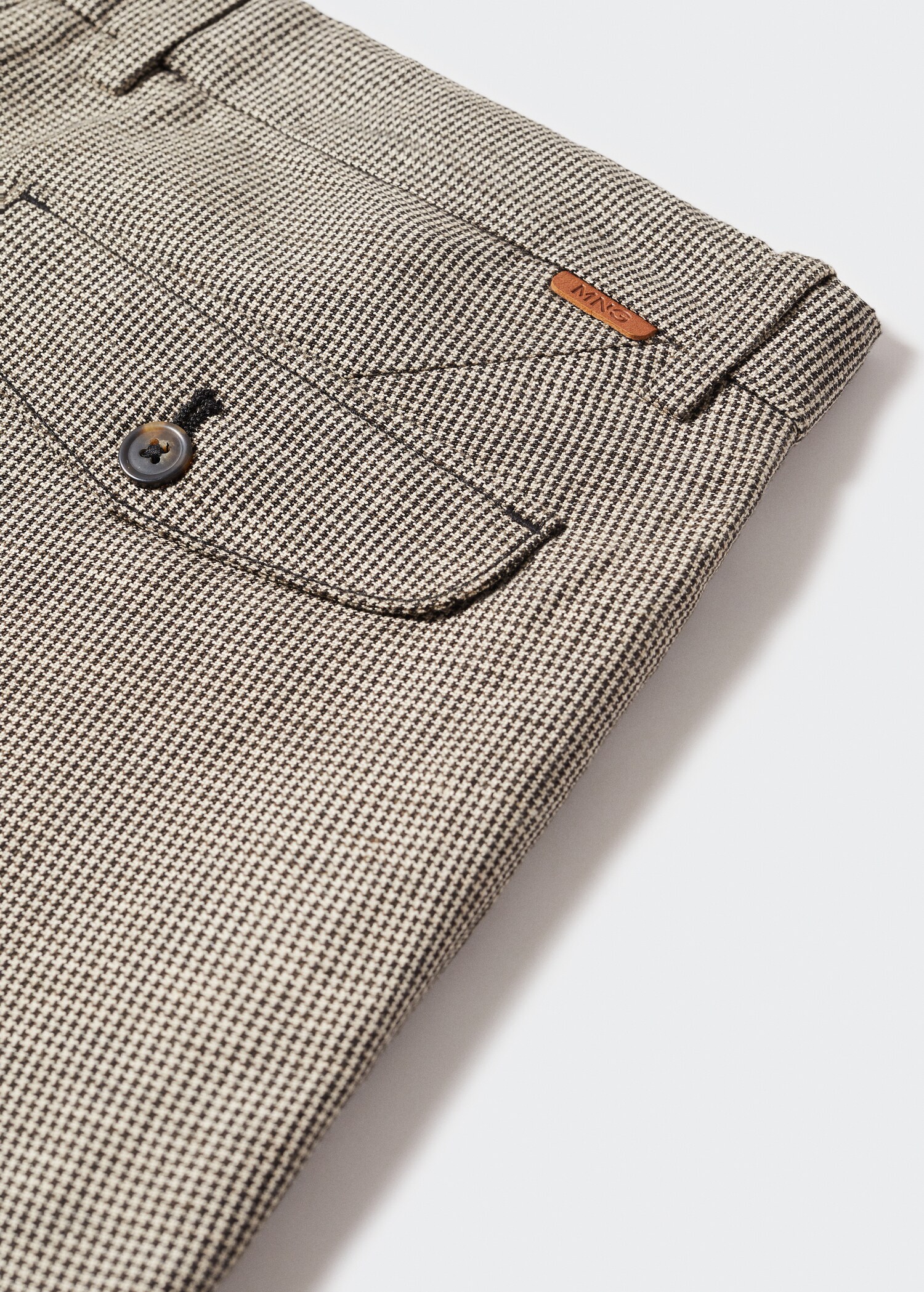Slim fit linen pants - Details of the article 8