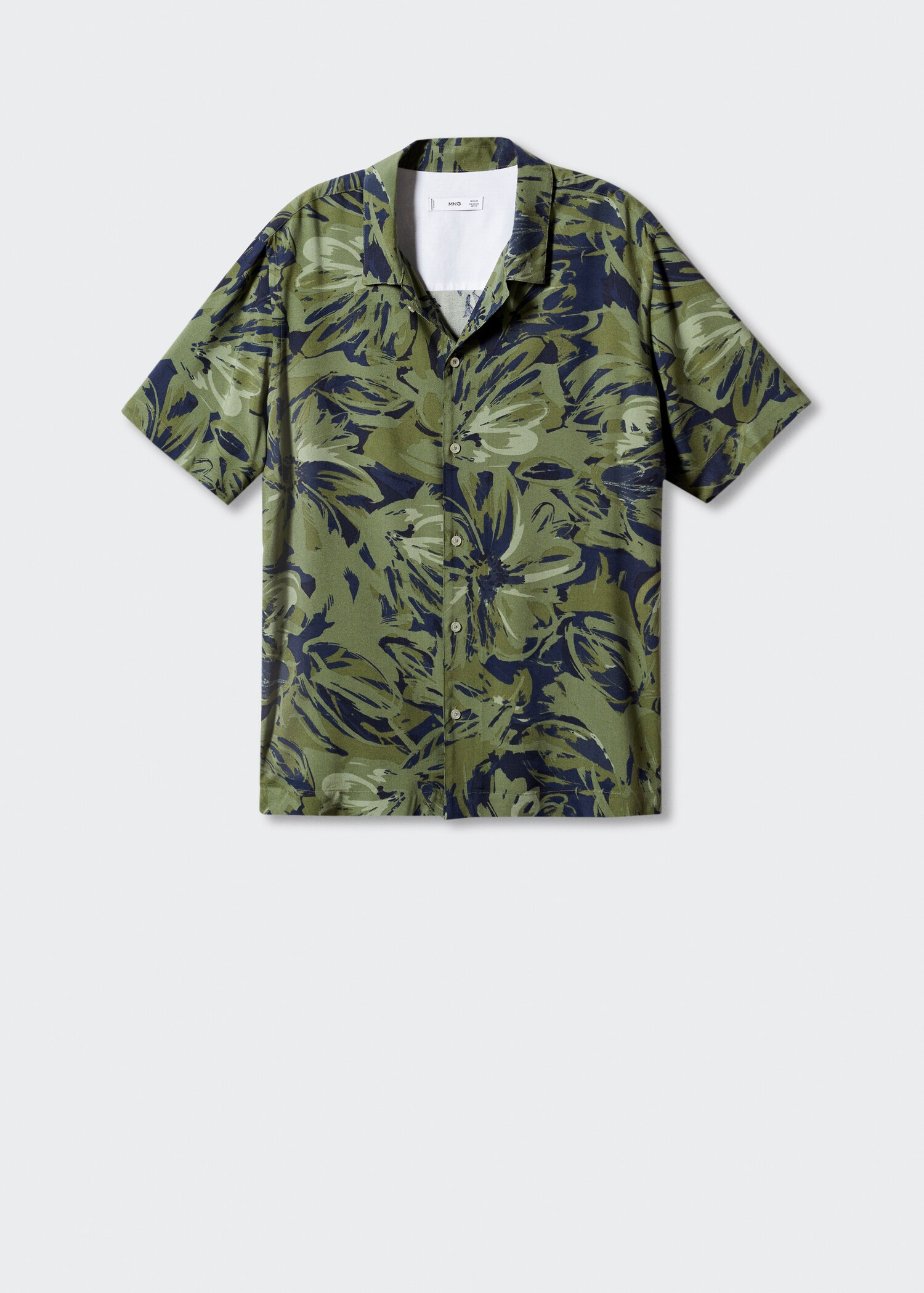 Regular Fit-Hemd mit Tropical Print - Artikel ohne Model