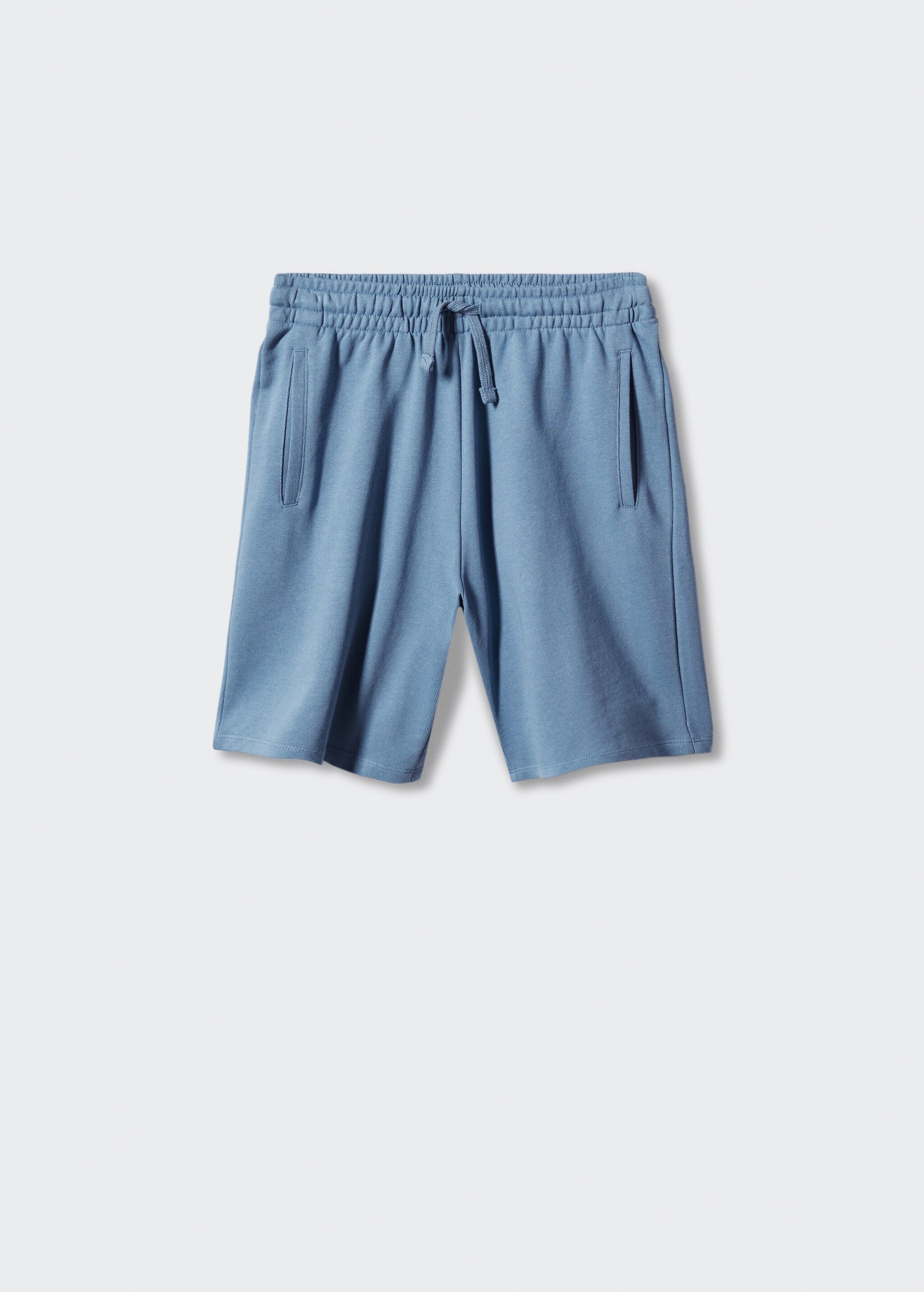 Cotton jogging Bermuda shorts - Article without model