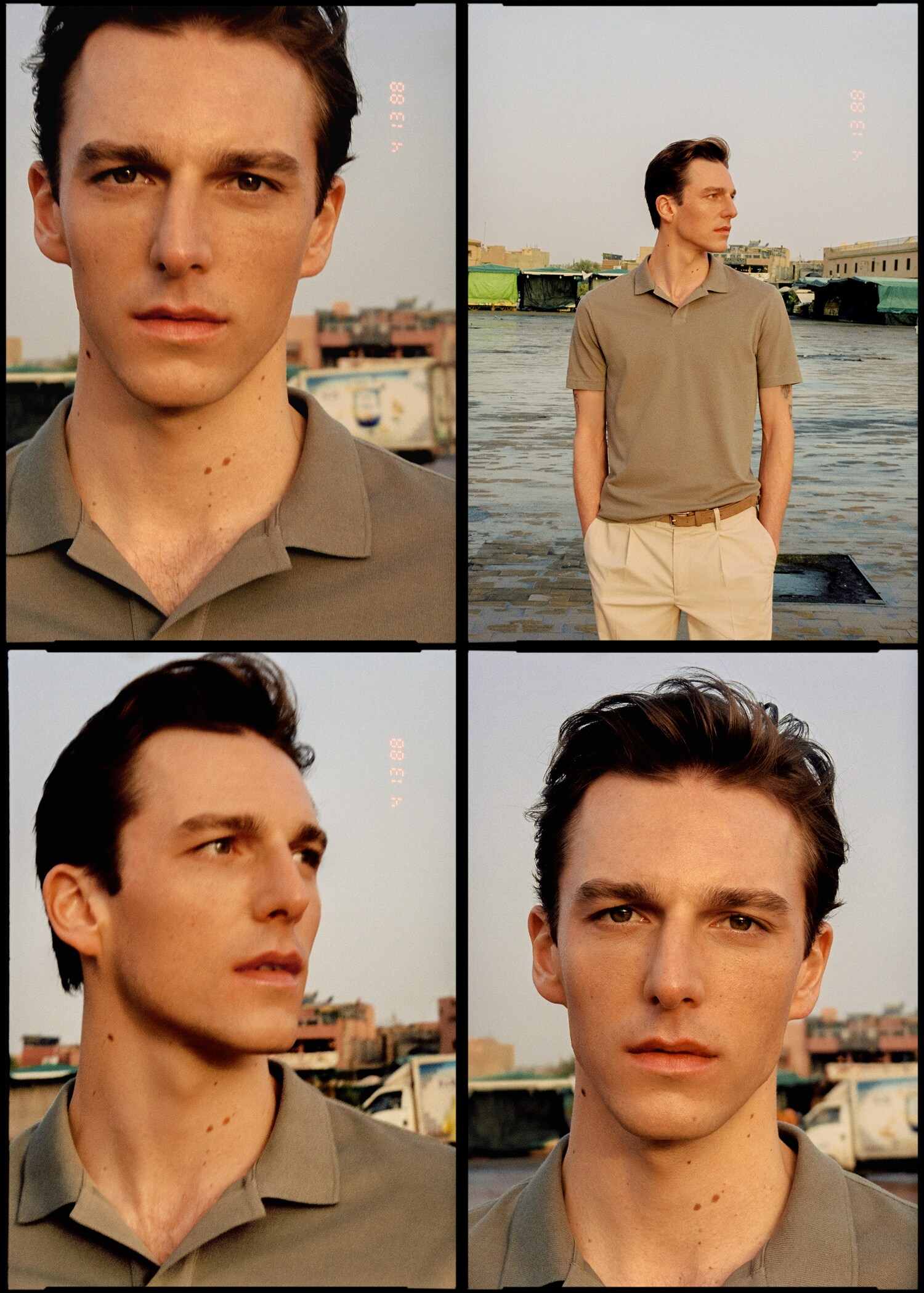 Cotton piqué polo shirt - Details of the article 5