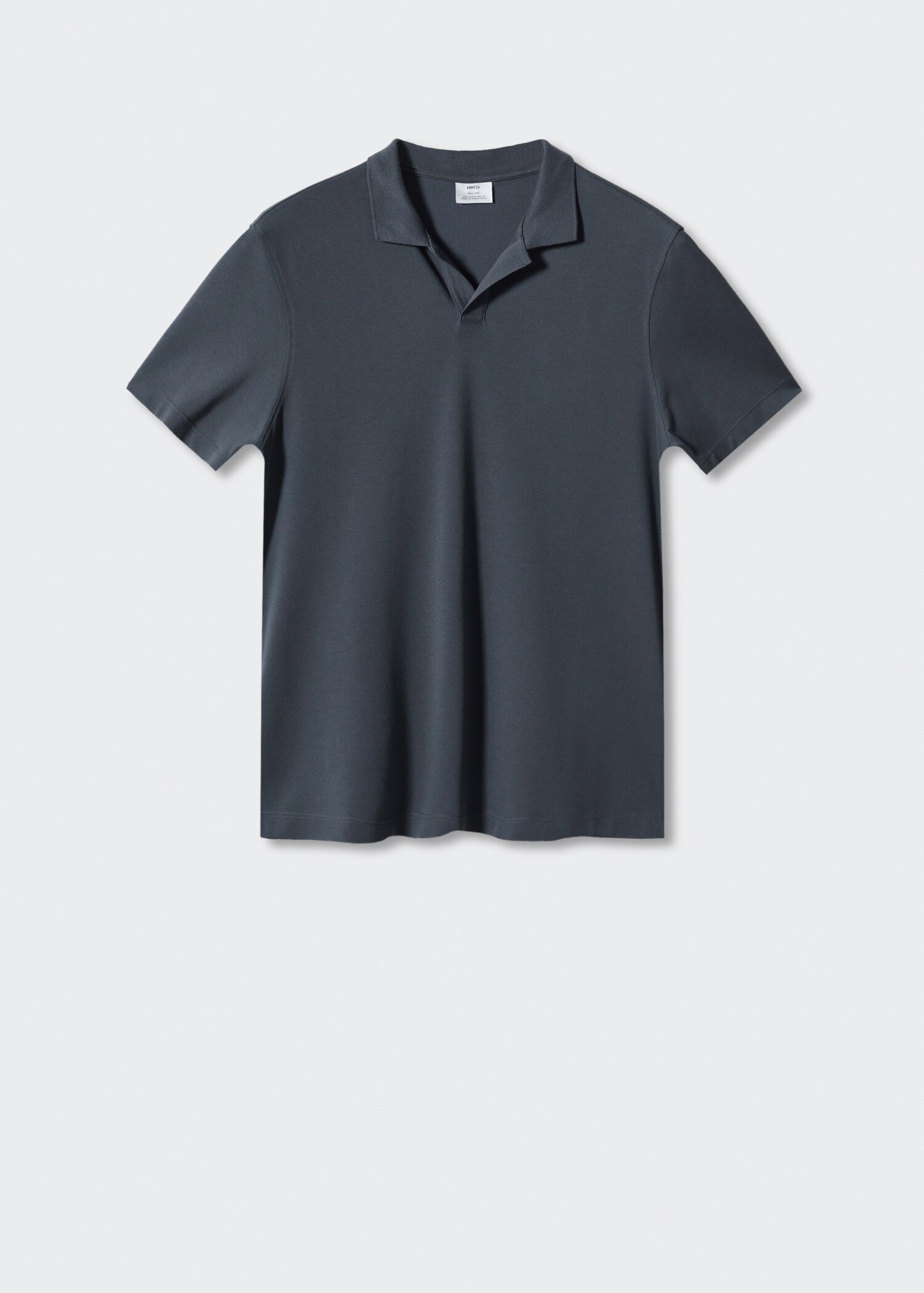 Cotton piqué polo shirt - Article without model