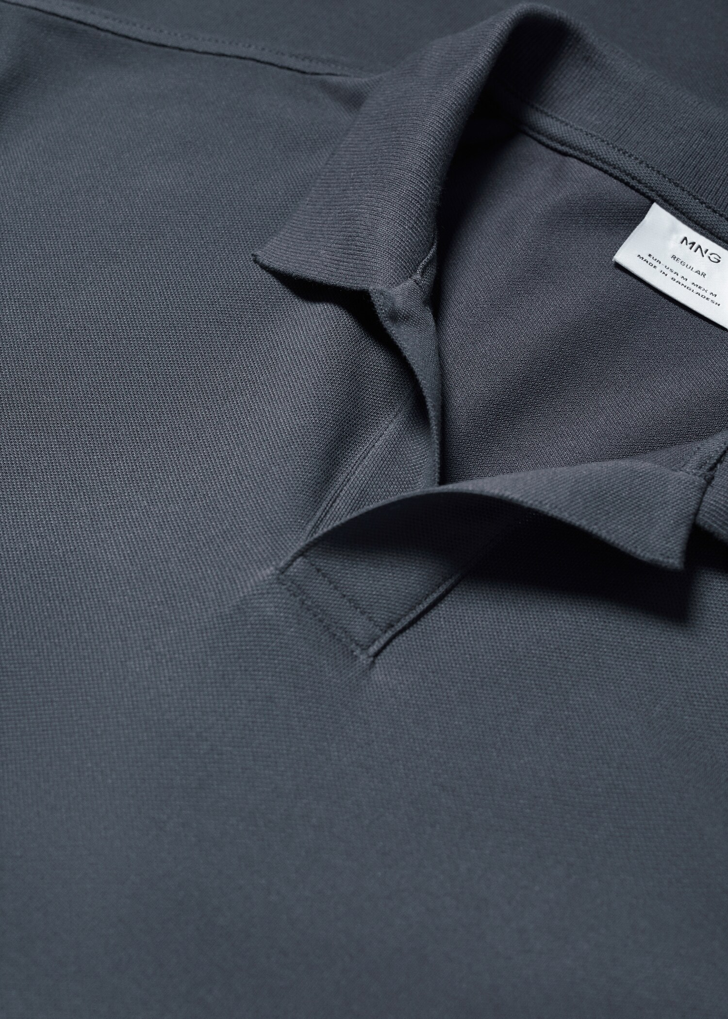 Cotton piqué polo shirt - Details of the article 8