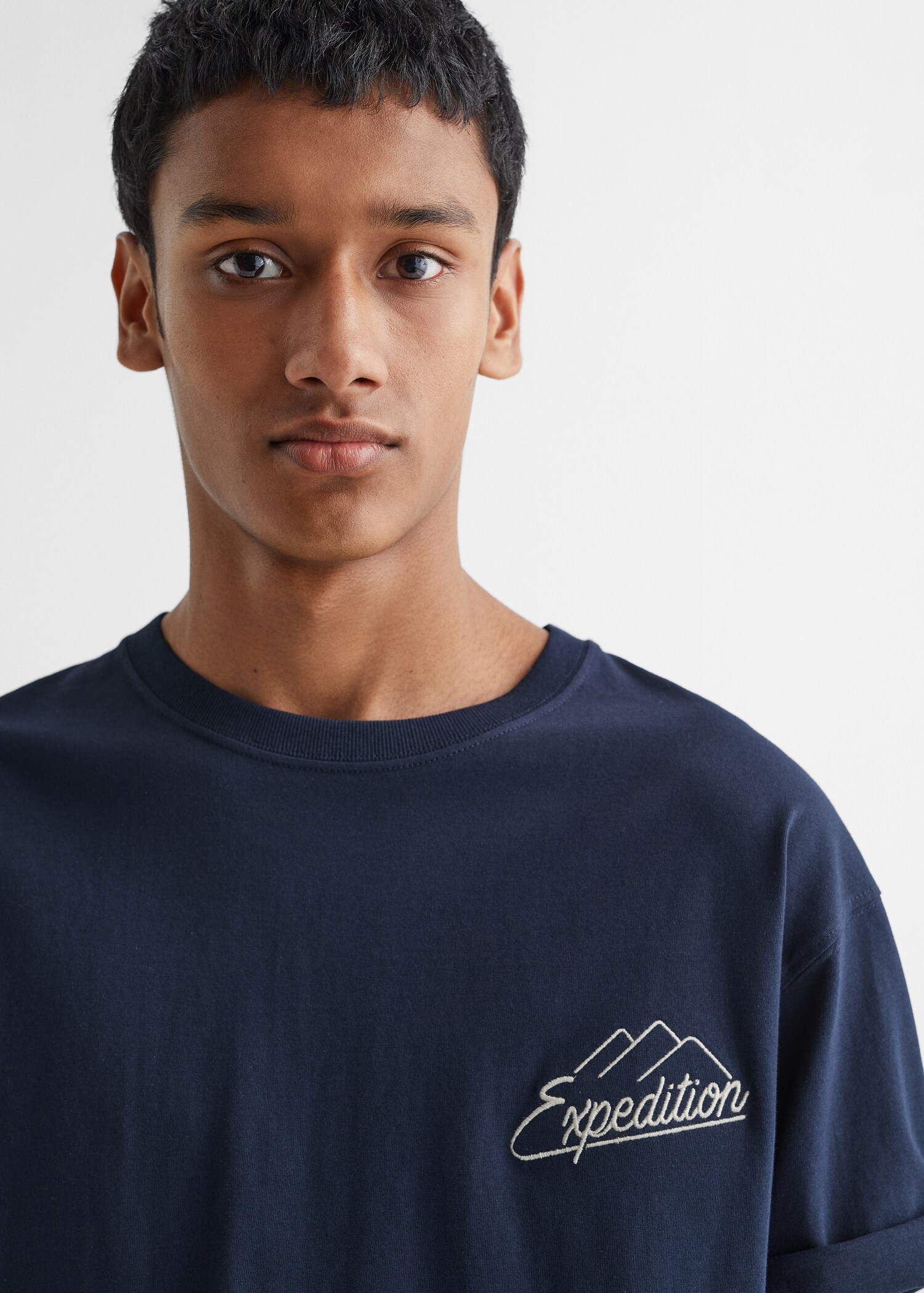 T-Shirt mit Schriftzug - Detail des Artikels 1
