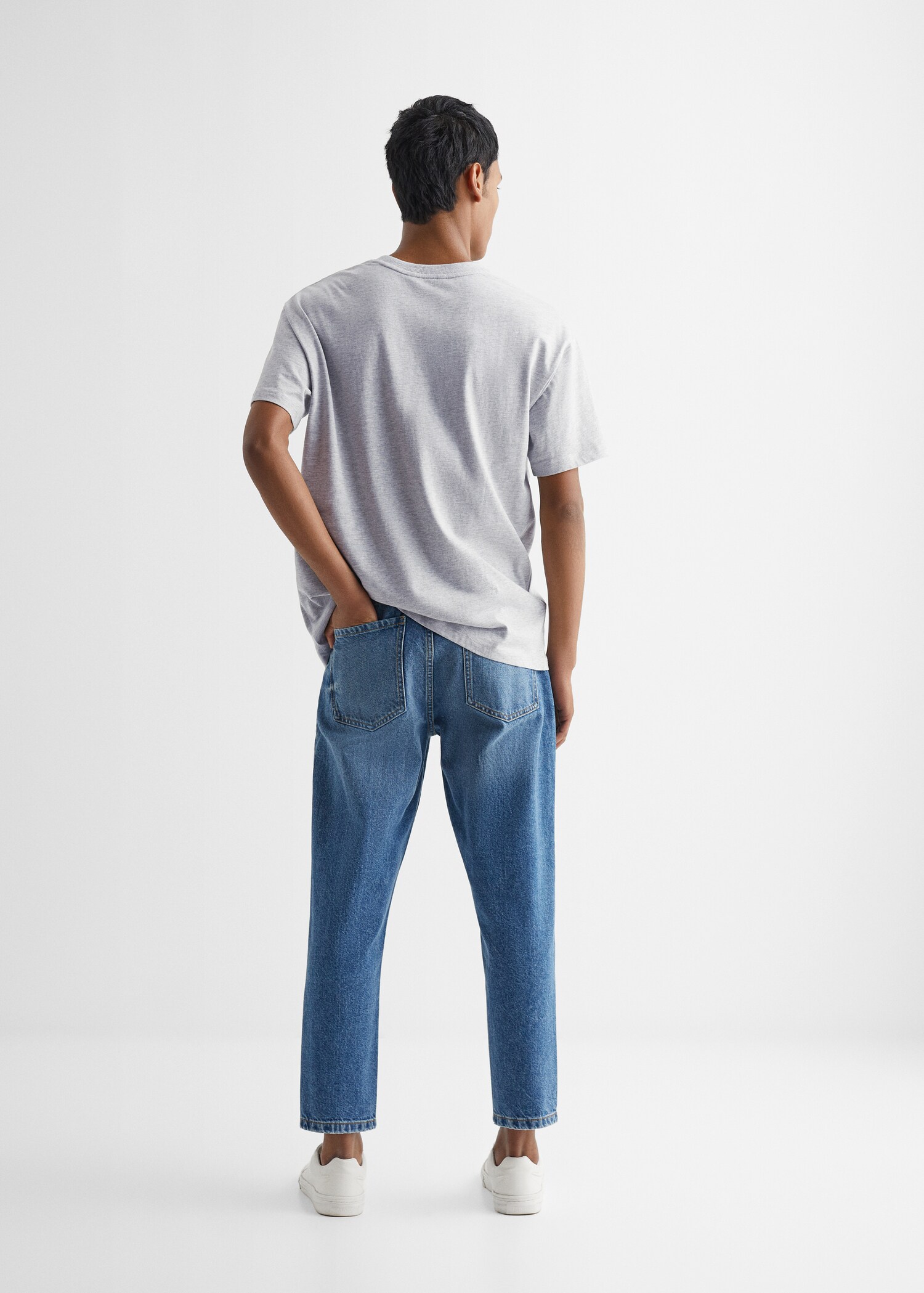 T-shirt coton manches courtes - Verso de l’article
