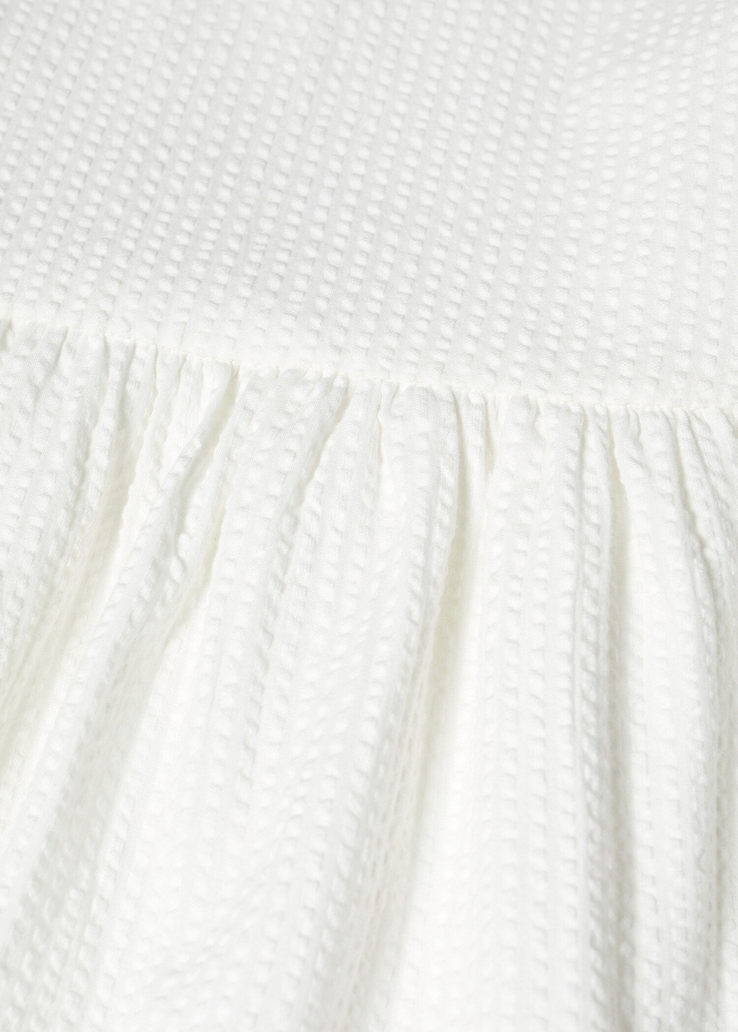 Frill cotton dress - Details of the article 8