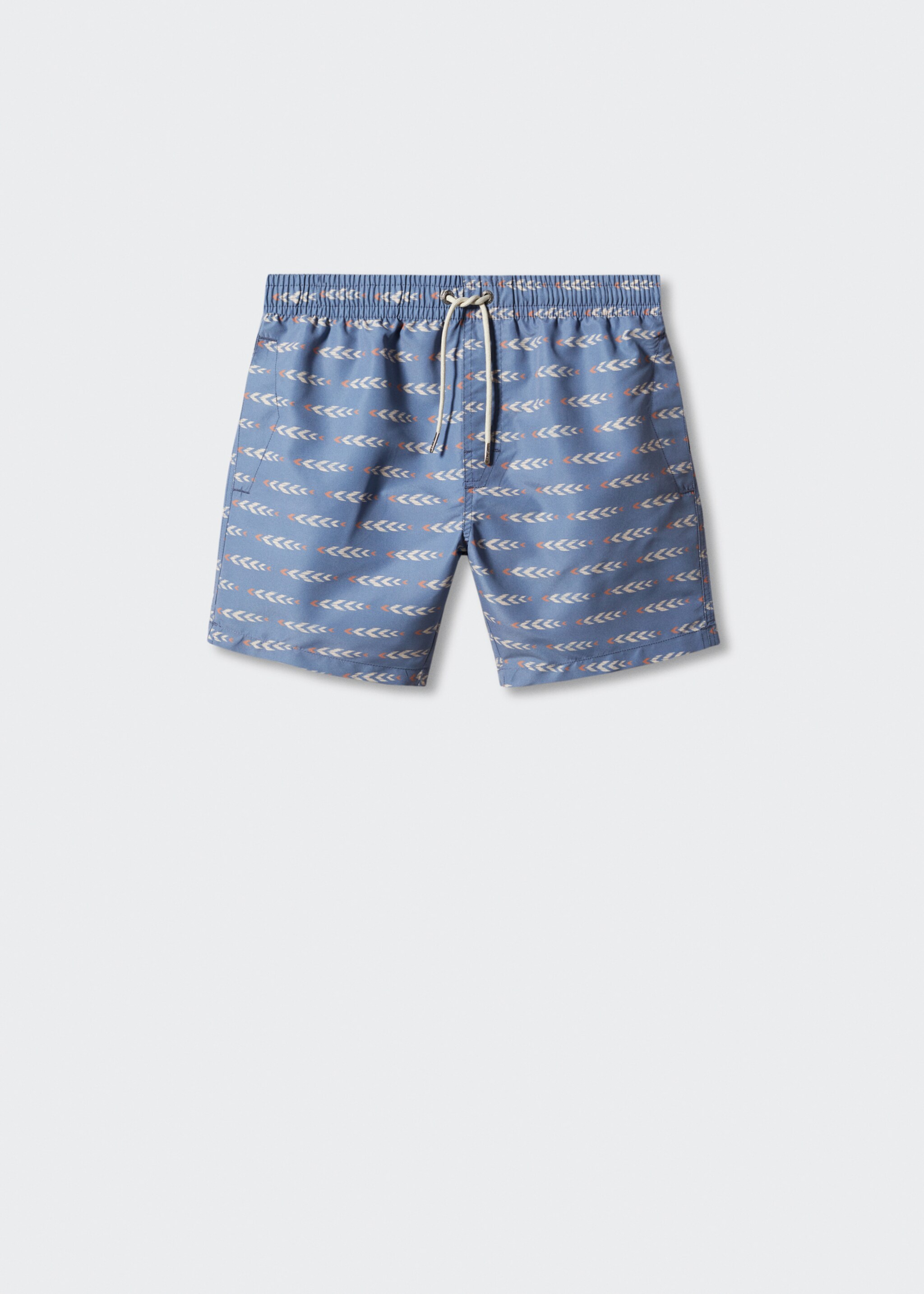 Printed swimsuit - Article without model, Blue. Ref: 47025949-00.