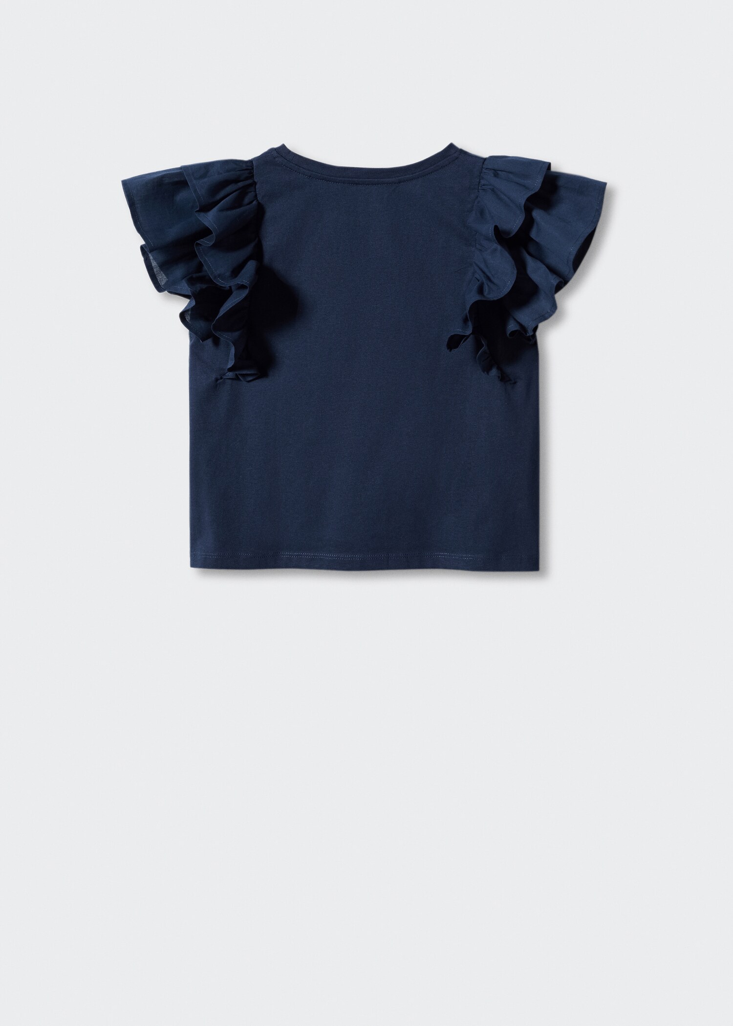Ruffle T-shirt - Reverse of the article