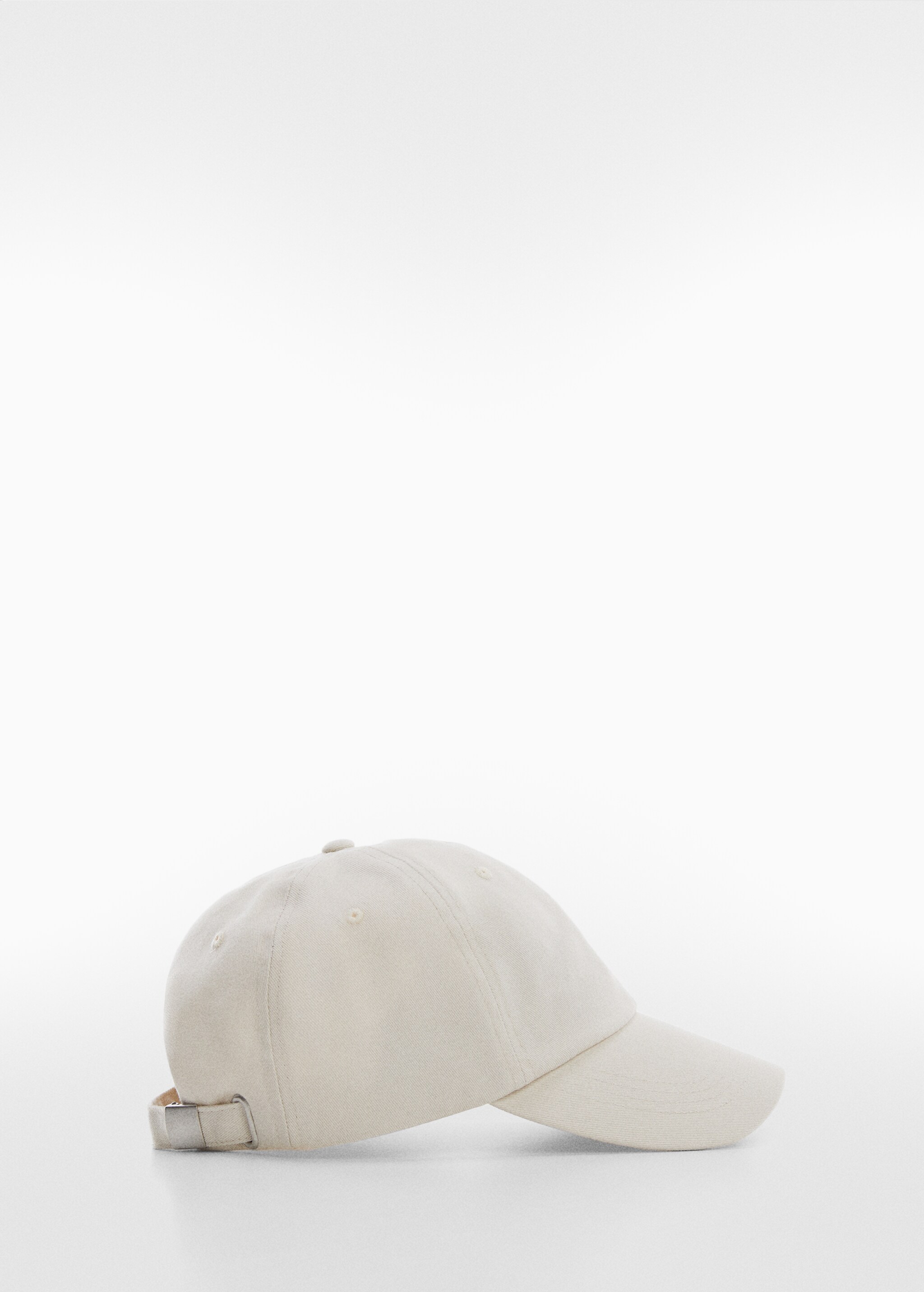 Embroidered cotton cap - Article without model