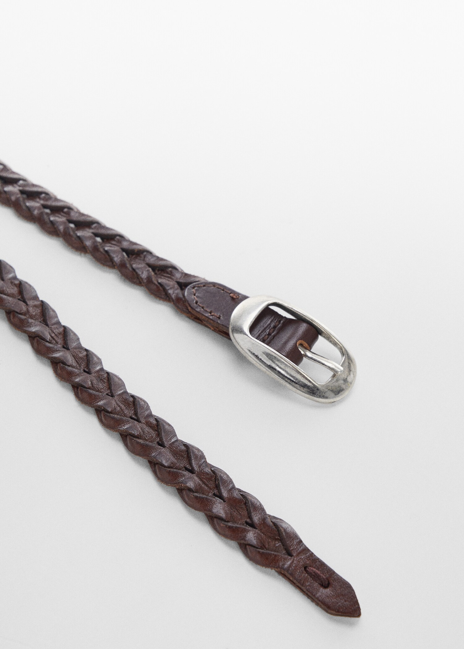 Braided leather belt - Details of the article 2