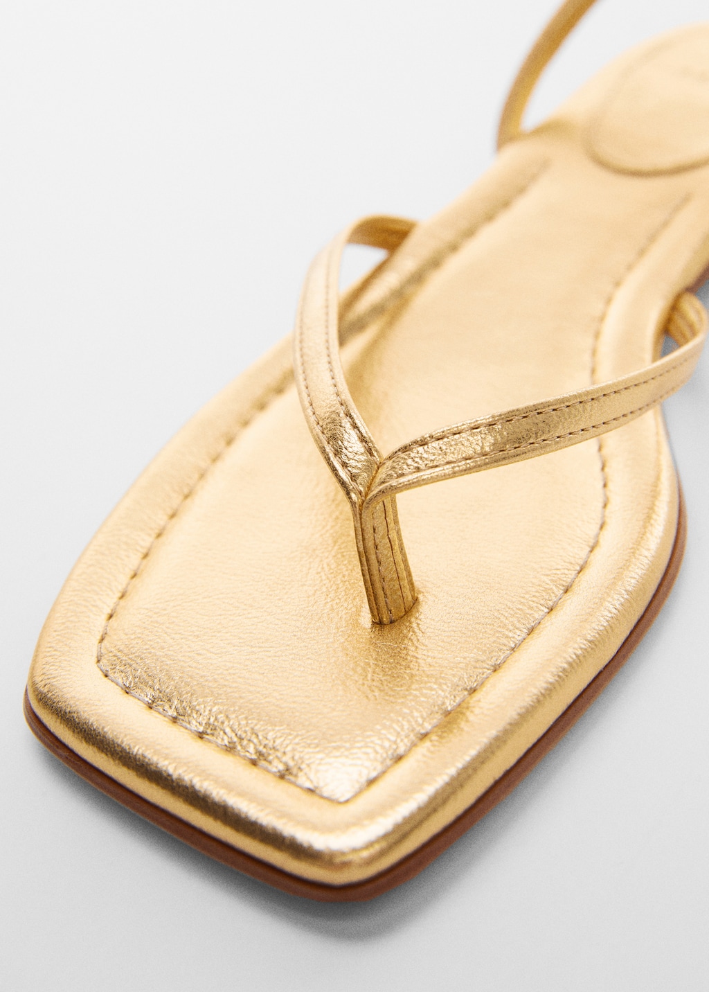 Metallic straps sandals Women MANGO OUTLET United Kingdom