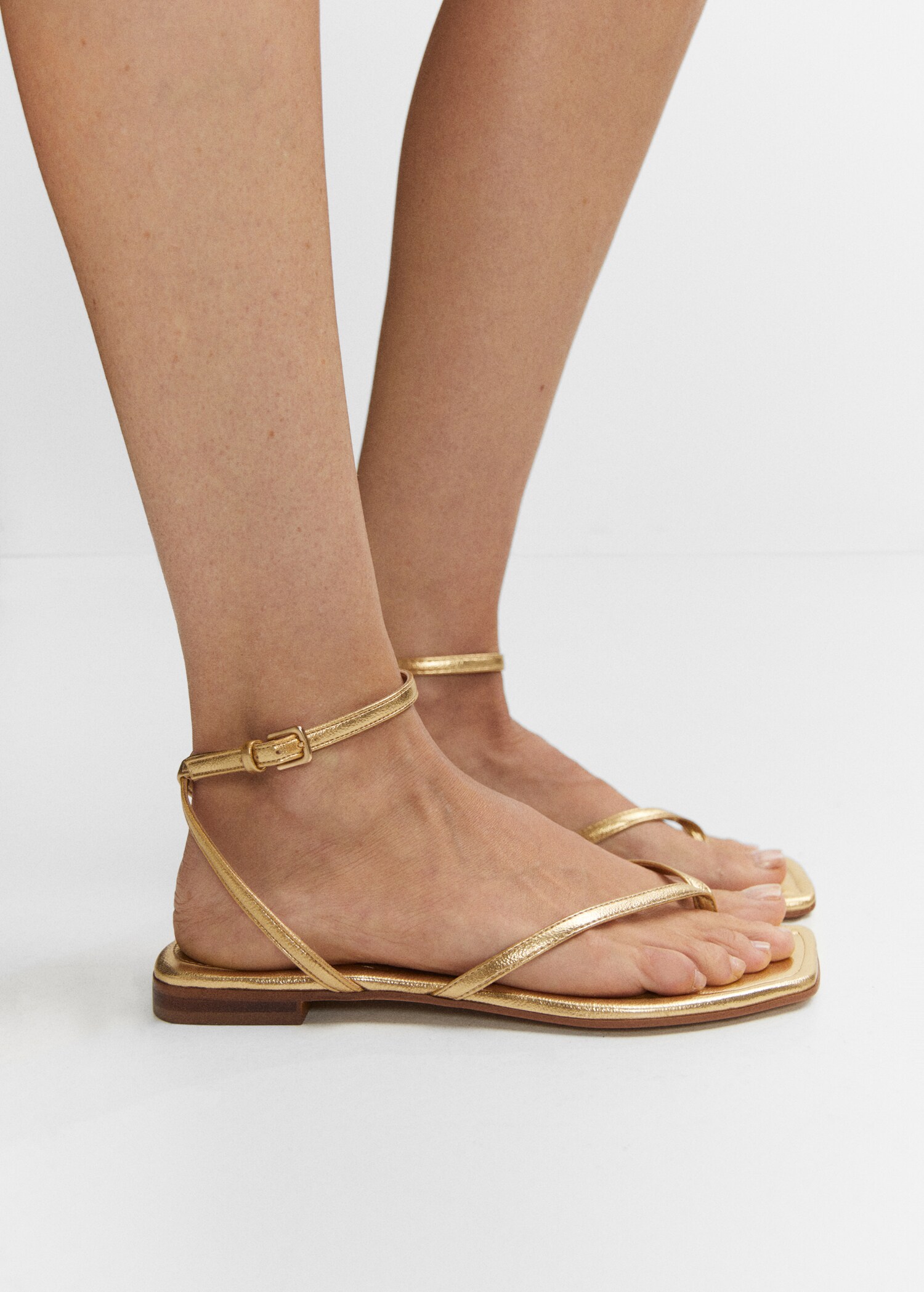 Sandales à lanières métallisées - Détail de l'article 9