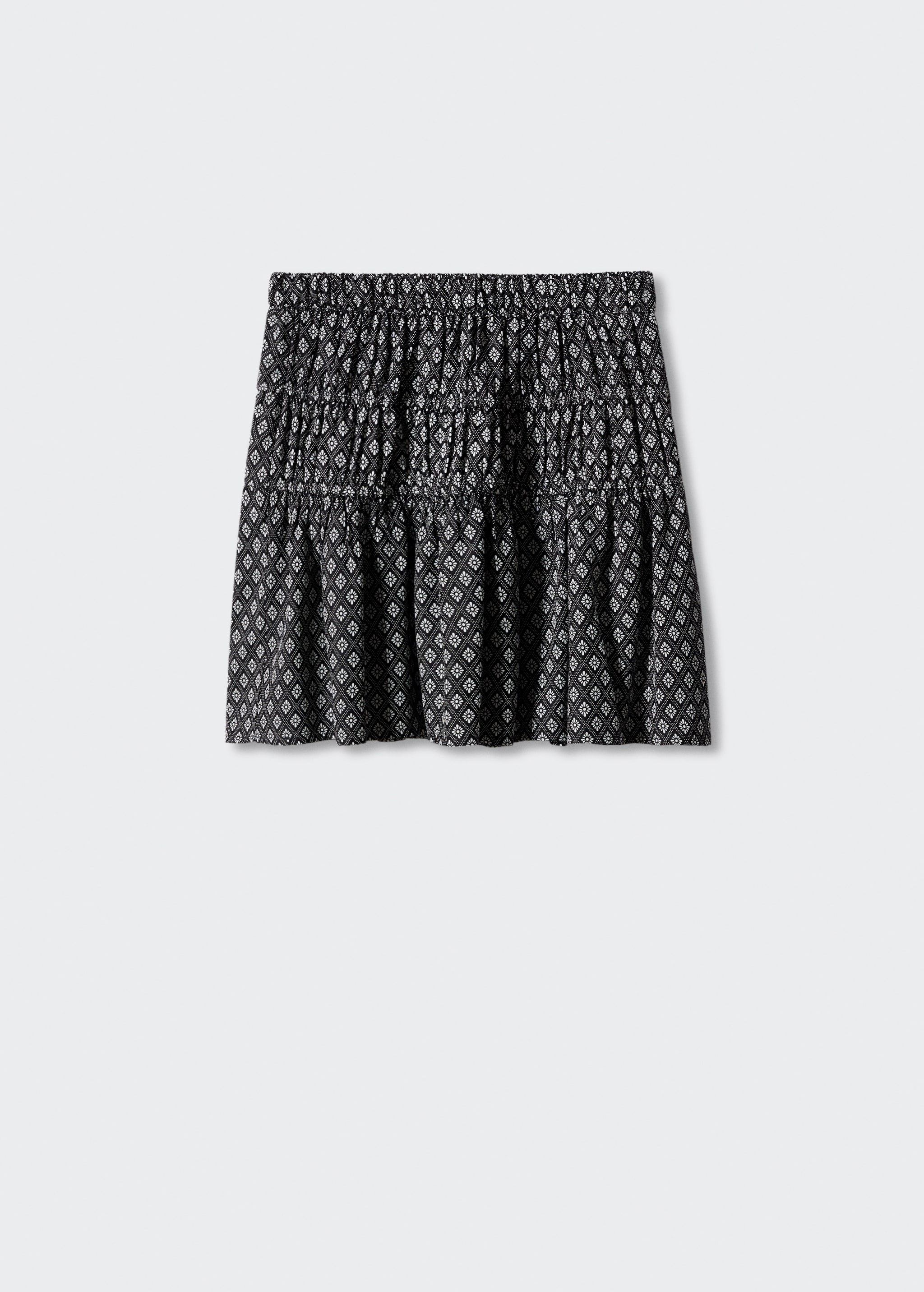 Ruffle printed skirt - Article without model