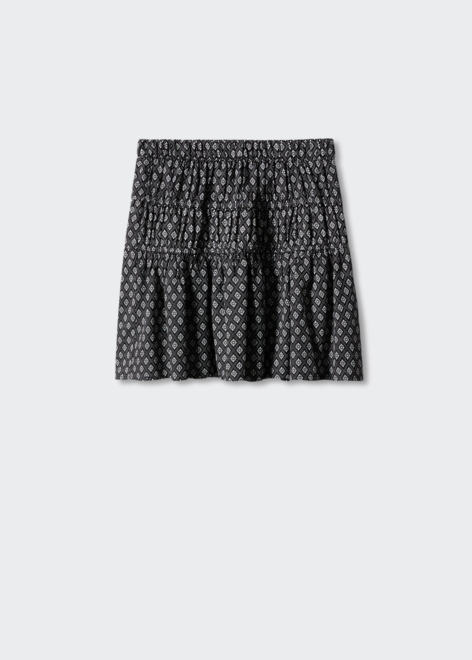 Ruffle printed skirt - Article without model