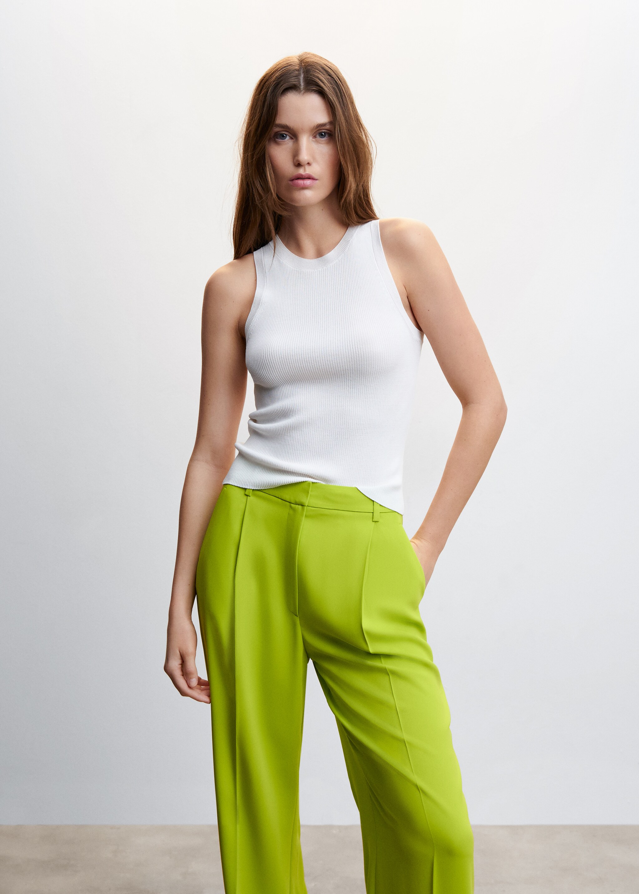 Dart palazzo trousers - Details of the article 1